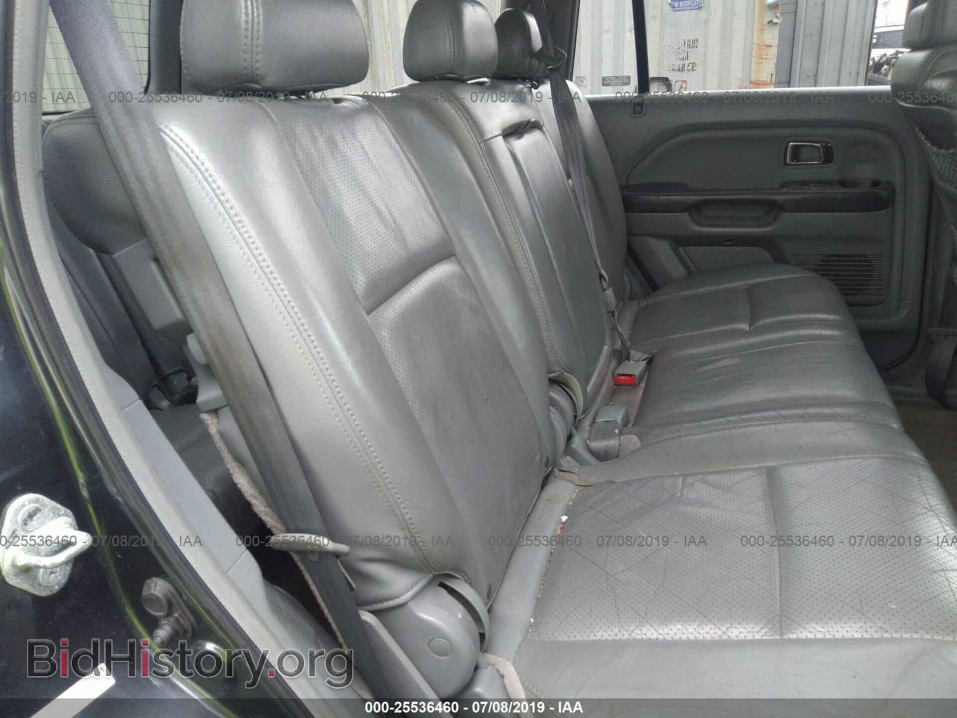 2005 HONDA PILOT - VIN: 5FNYF185X5B024371 - Фото 8