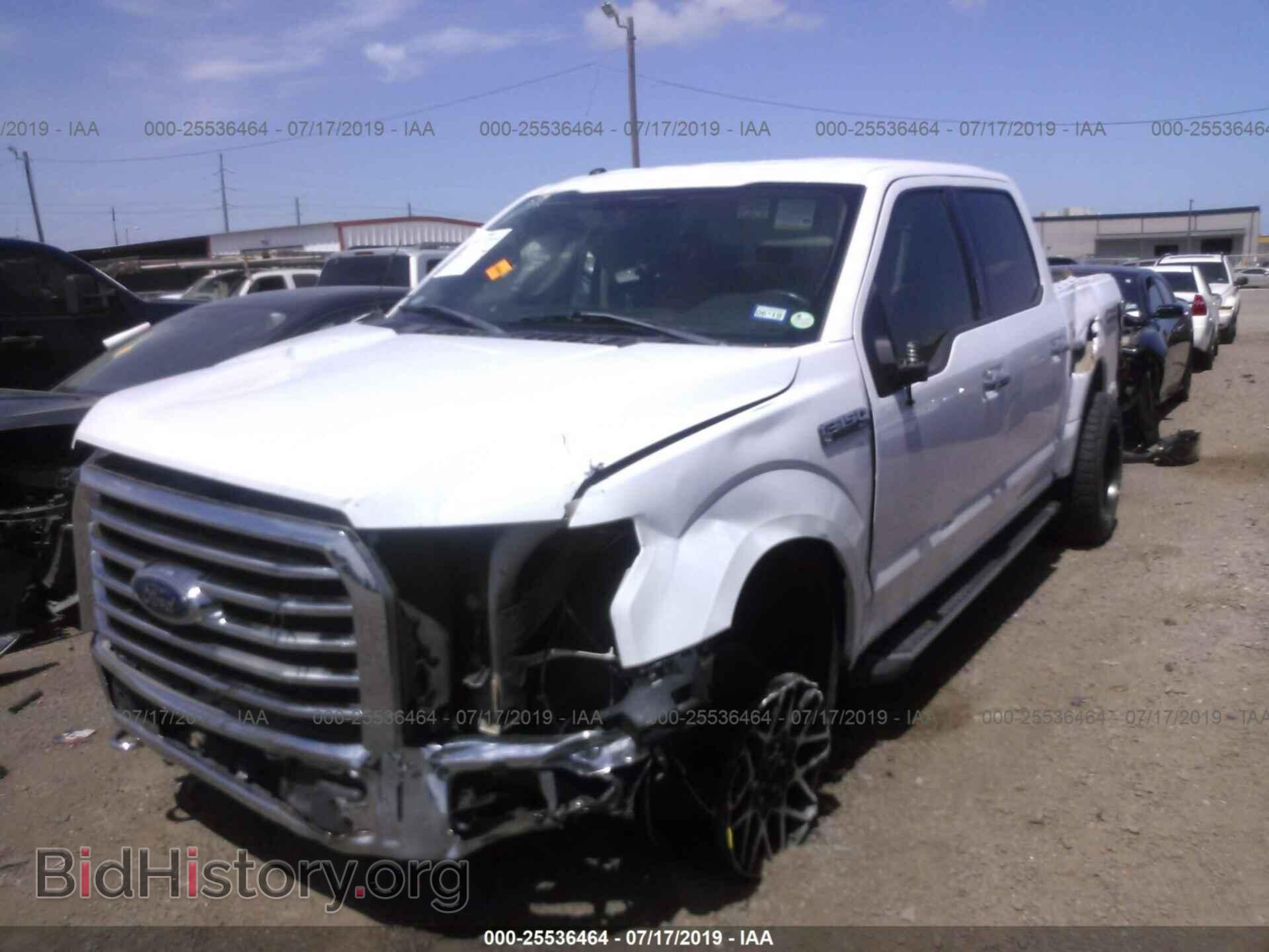 2016 FORD F150 - VIN: 1FTEW1EF7GKE10803 - Фото 2