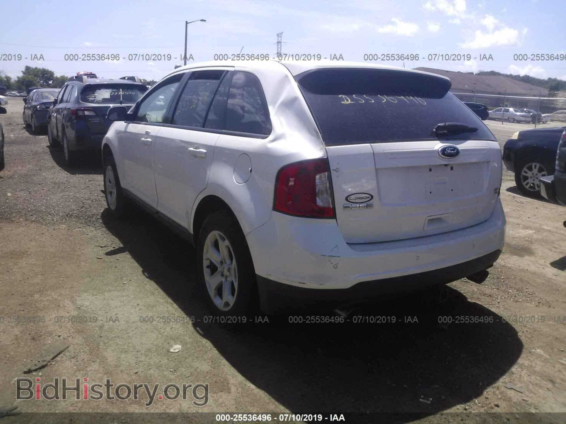 2013 FORD EDGE - VIN: 2FMDK4JC6DBE24214 - Фото 3