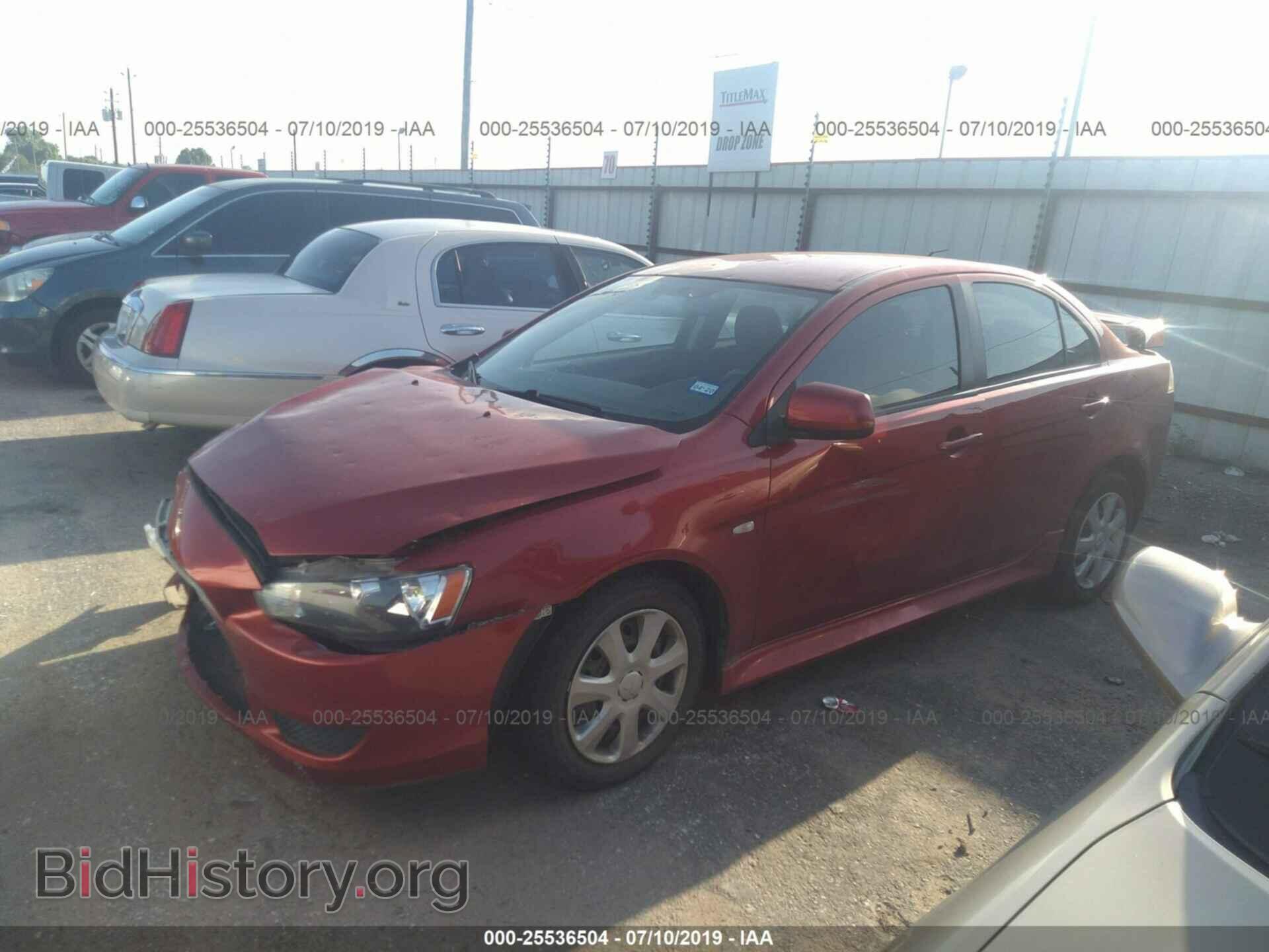 2012 MITSUBISHI LANCER - VIN: JA32U2FU5CU011168 - Фото 2