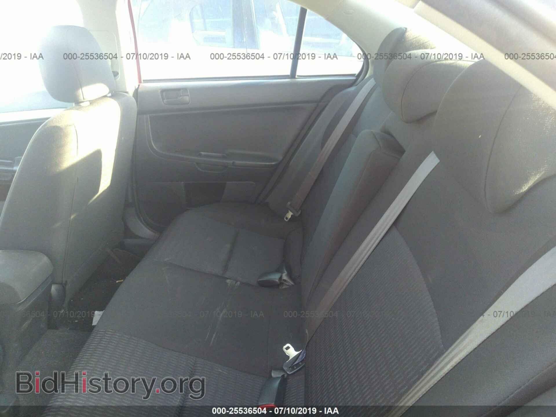 2012 MITSUBISHI LANCER - VIN: JA32U2FU5CU011168 - Фото 8