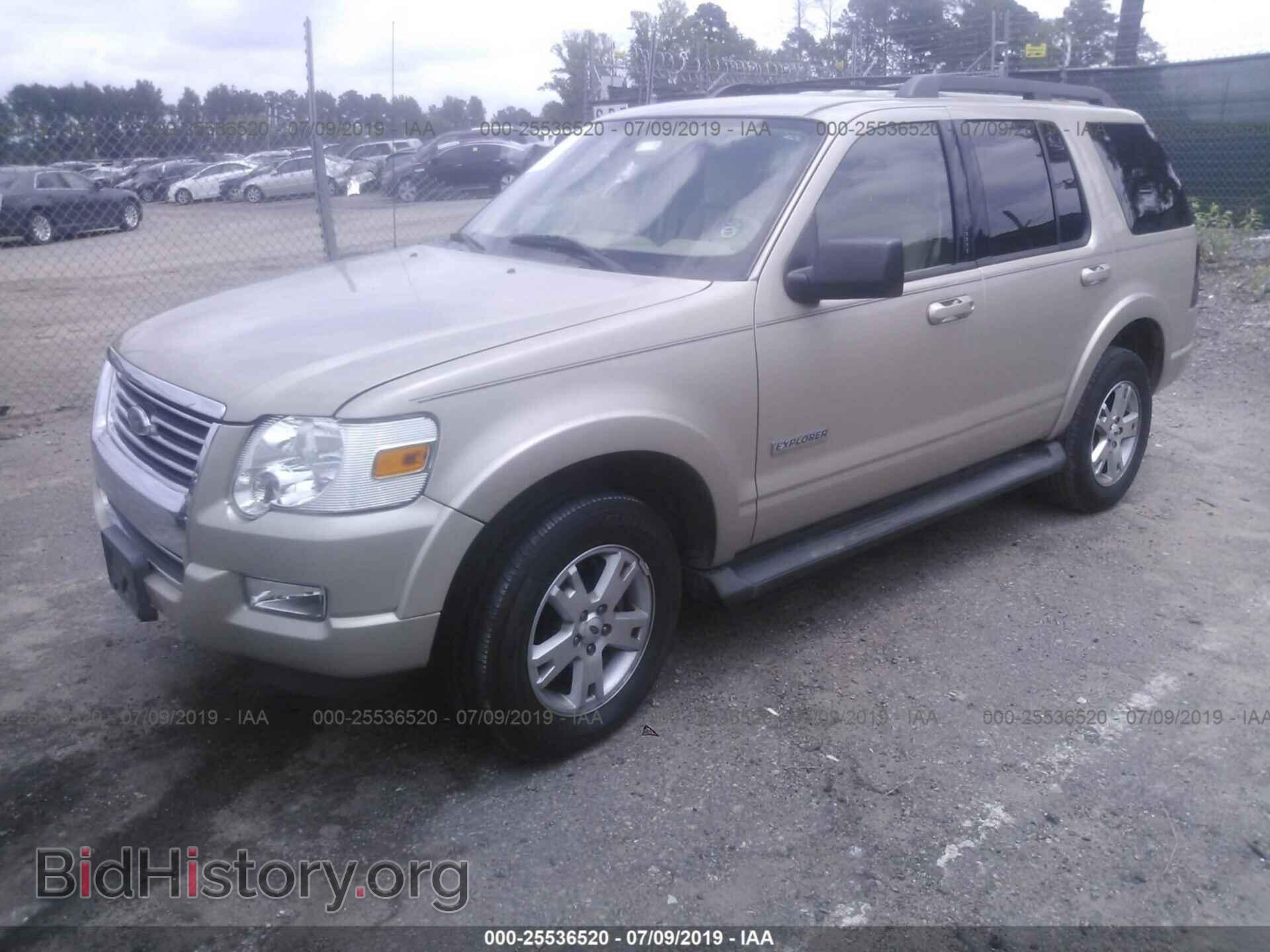 2007 FORD EXPLORER - VIN: 1FMEU73E37UA49055 - Фото 2
