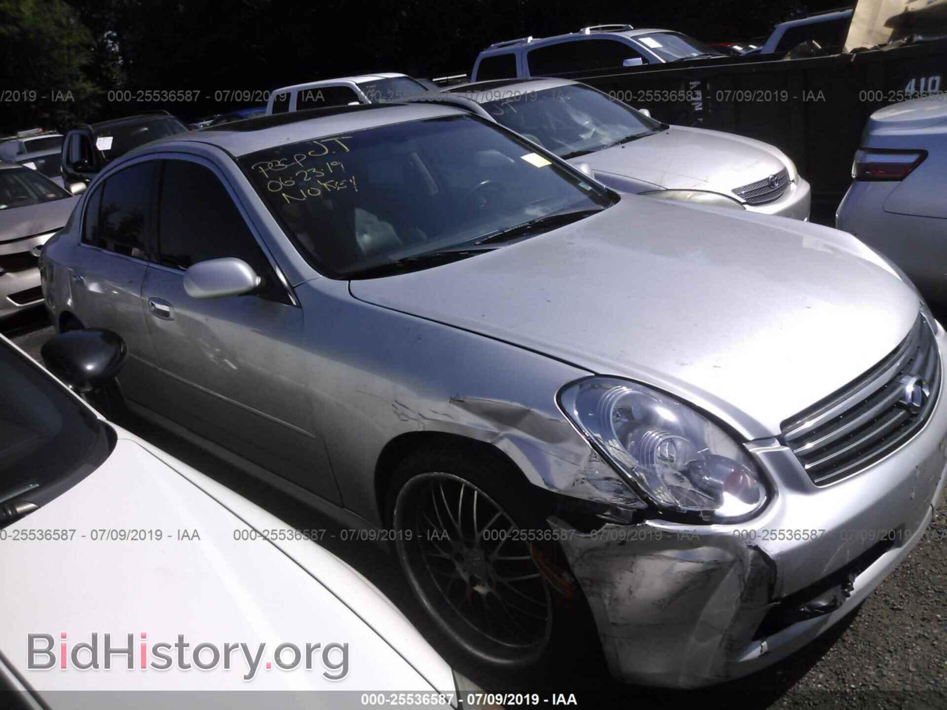 Photo JNKCV51E46M510941 - INFINITI G35 2006
