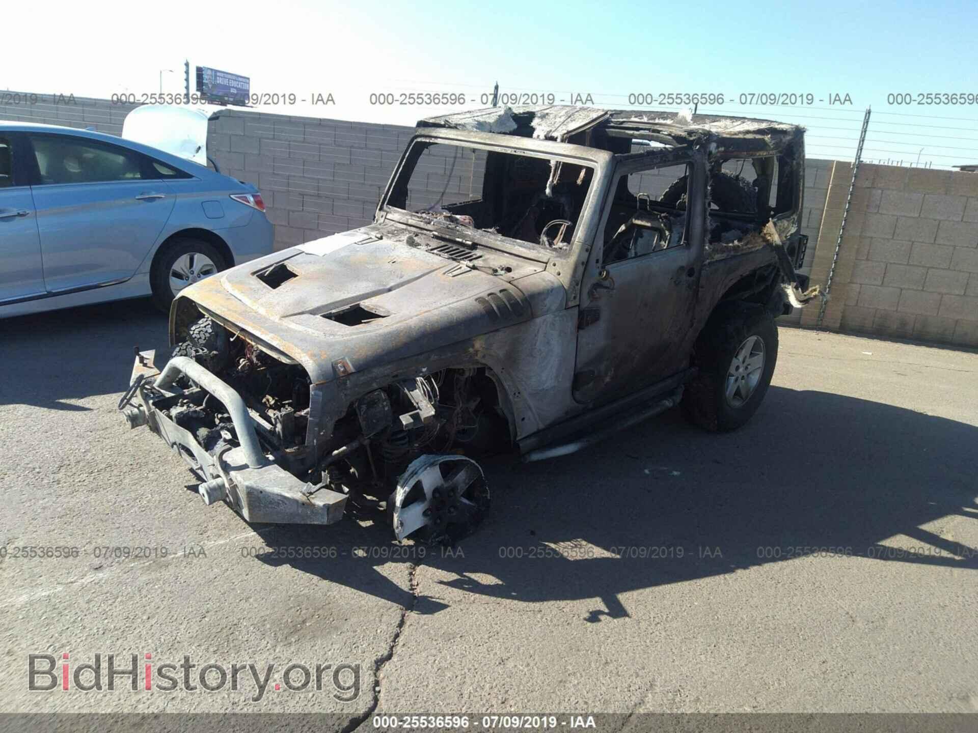 2012 JEEP WRANGLER - VIN: 1C4BJWCG2CL184457 - Фото 2