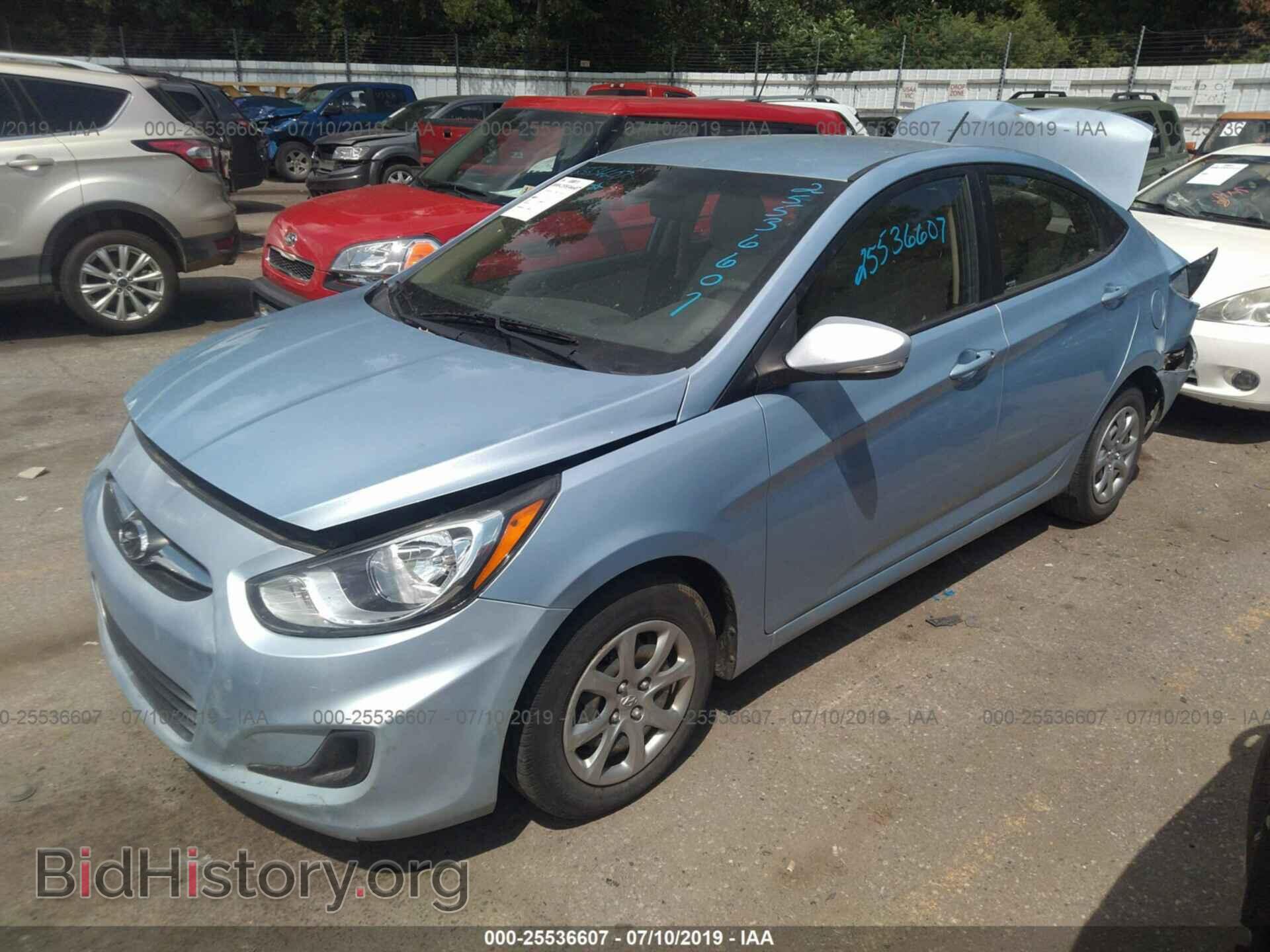 2013 HYUNDAI ACCENT - VIN: KMHCT4AE2DU421105 - Фото 2