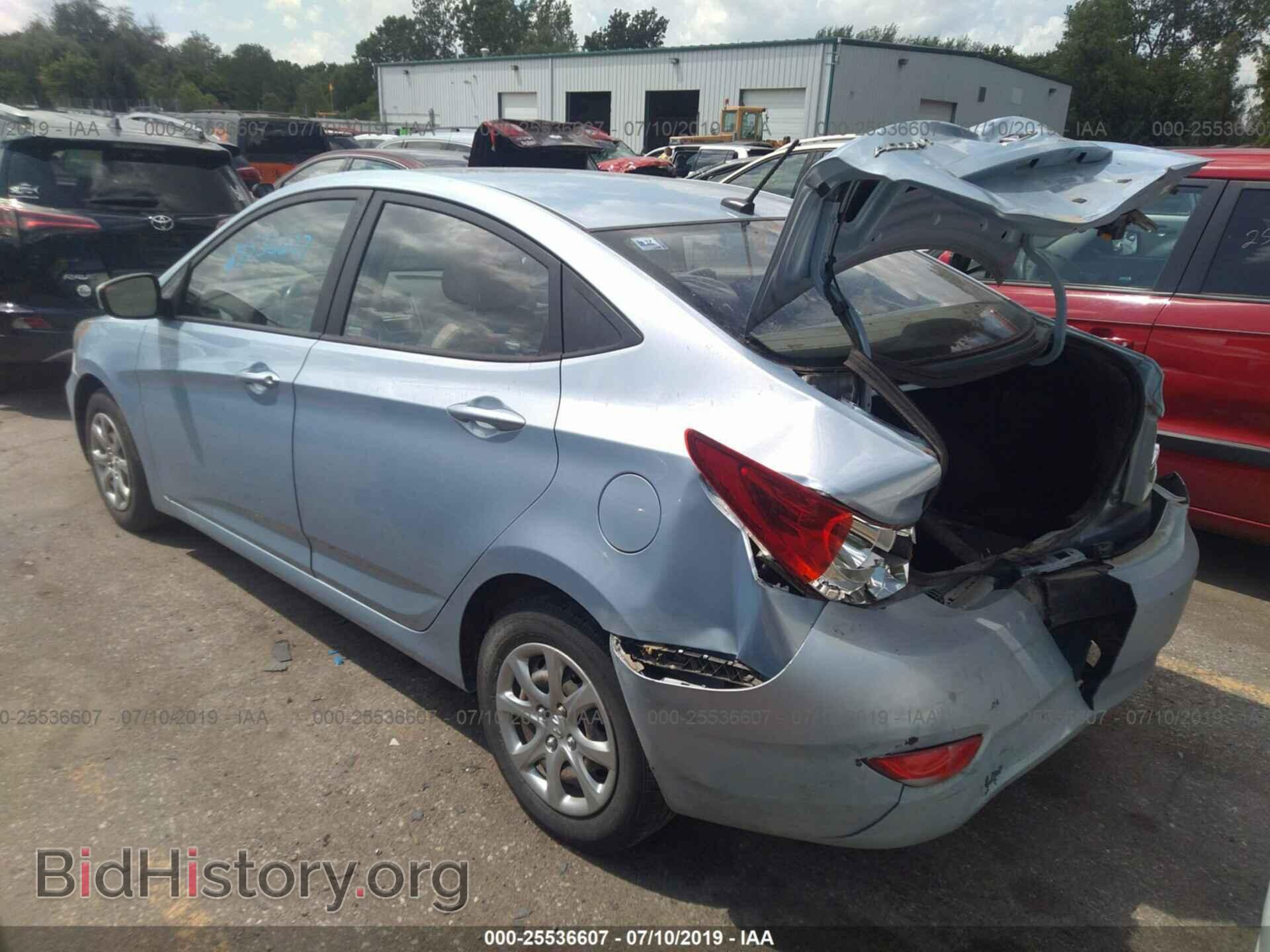2013 HYUNDAI ACCENT - VIN: KMHCT4AE2DU421105 - Фото 3