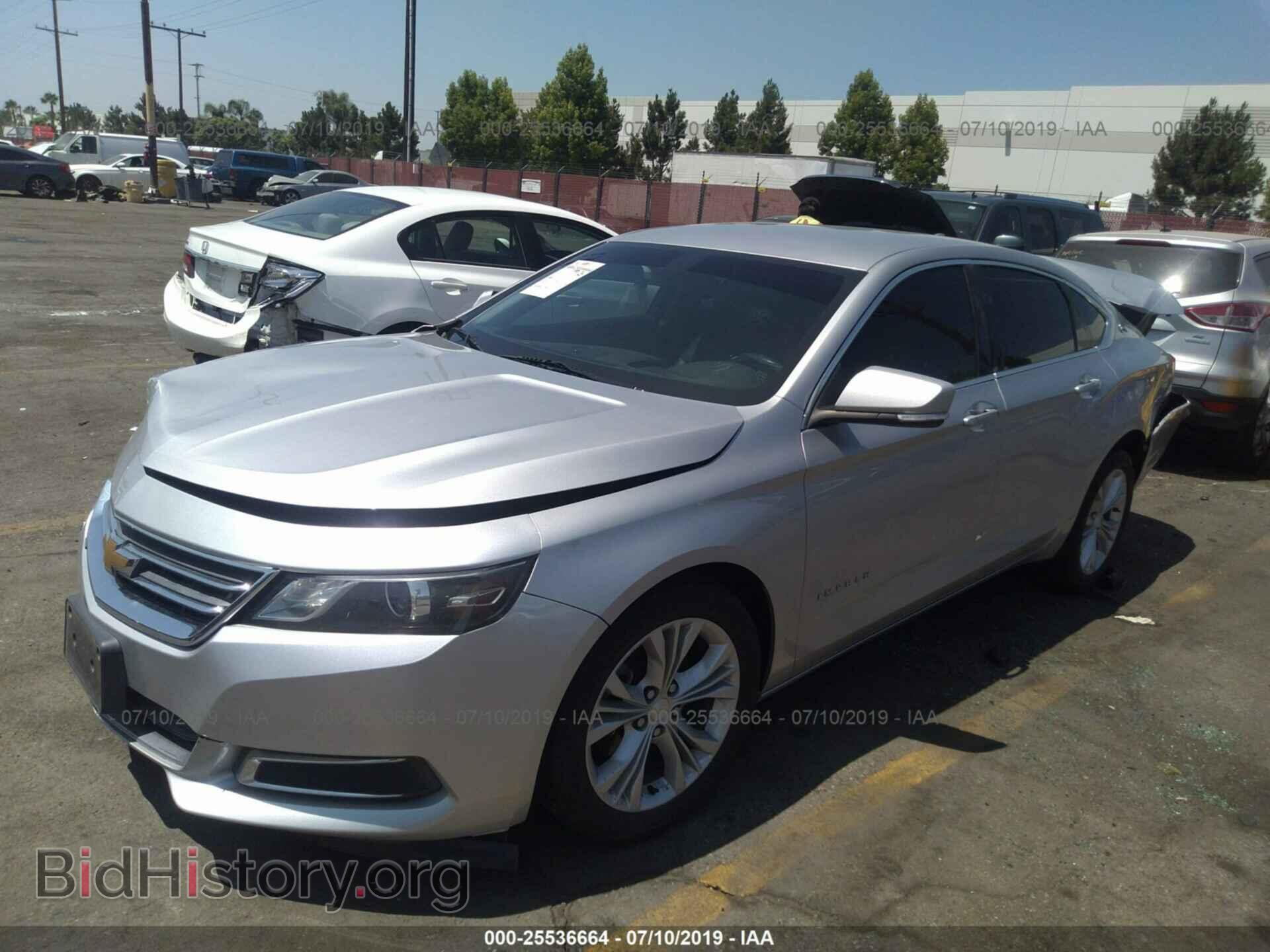 2014 CHEVROLET IMPALA - VIN: 2G1125S3XE9126083 - Фото 2