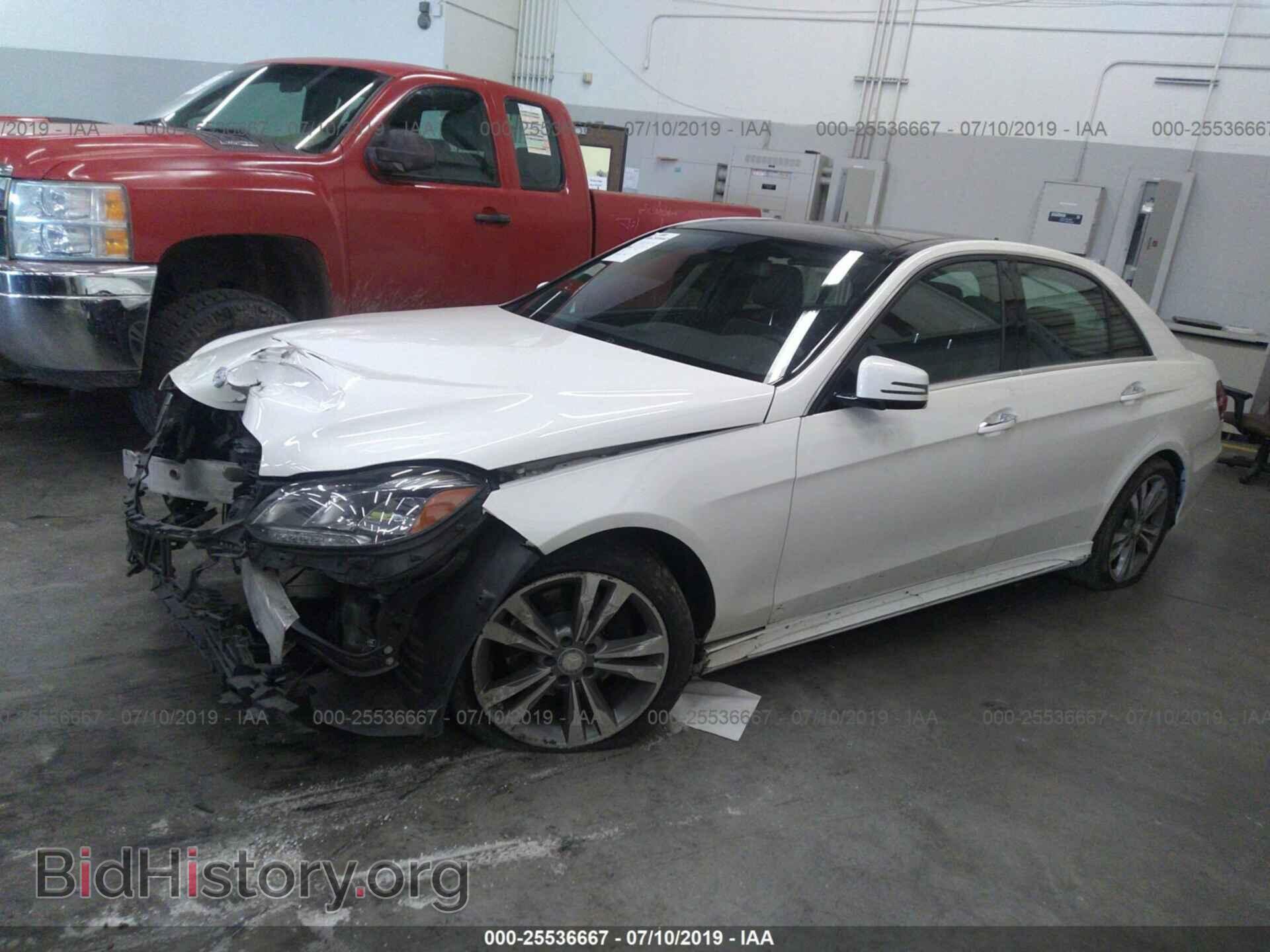 2014 MERCEDES-BENZ E - VIN: WDDHF5KB1EA786685 - Фото 2