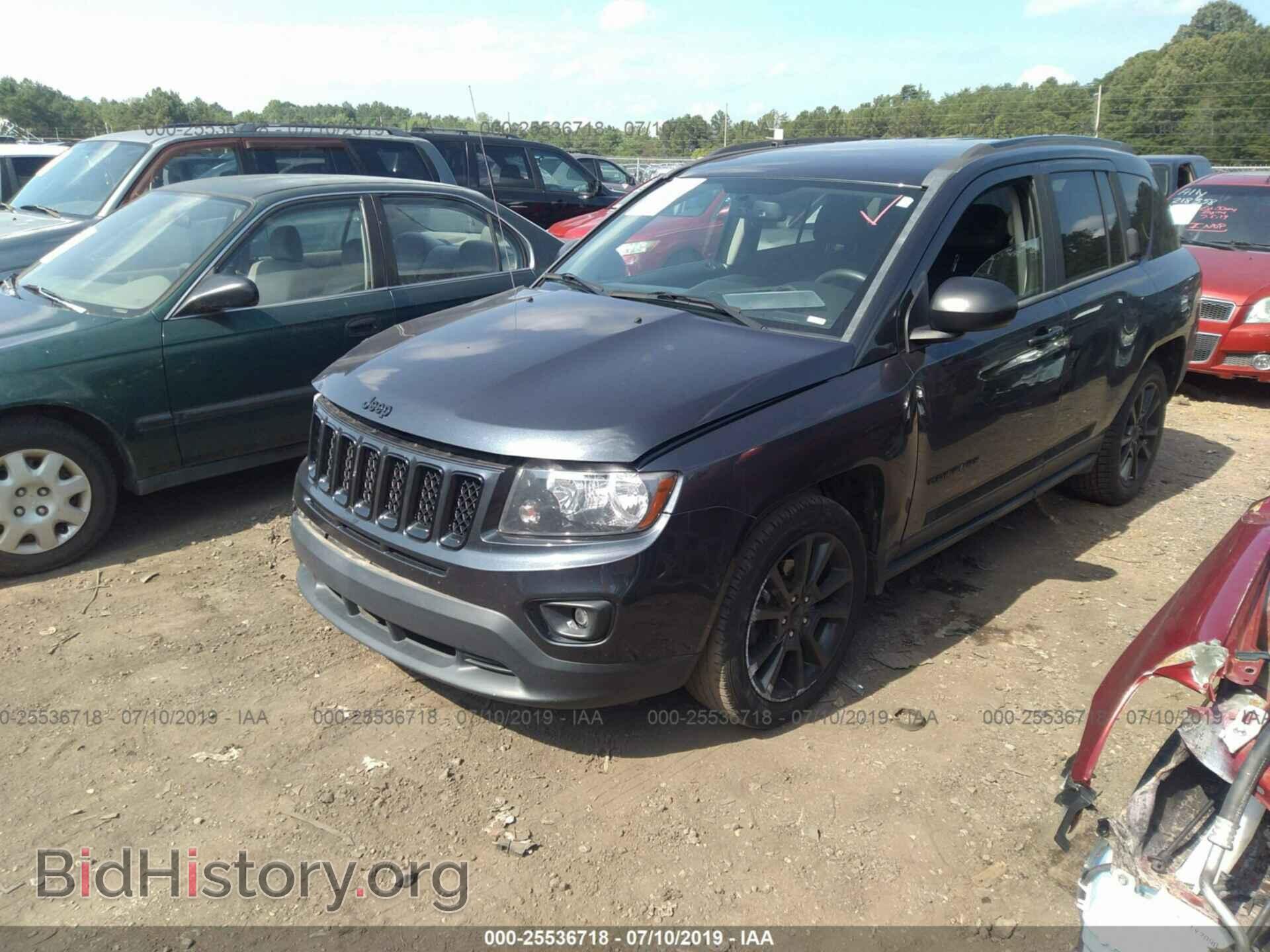 2014 JEEP COMPASS - VIN: 1C4NJCBA7ED666430 - Photo 2