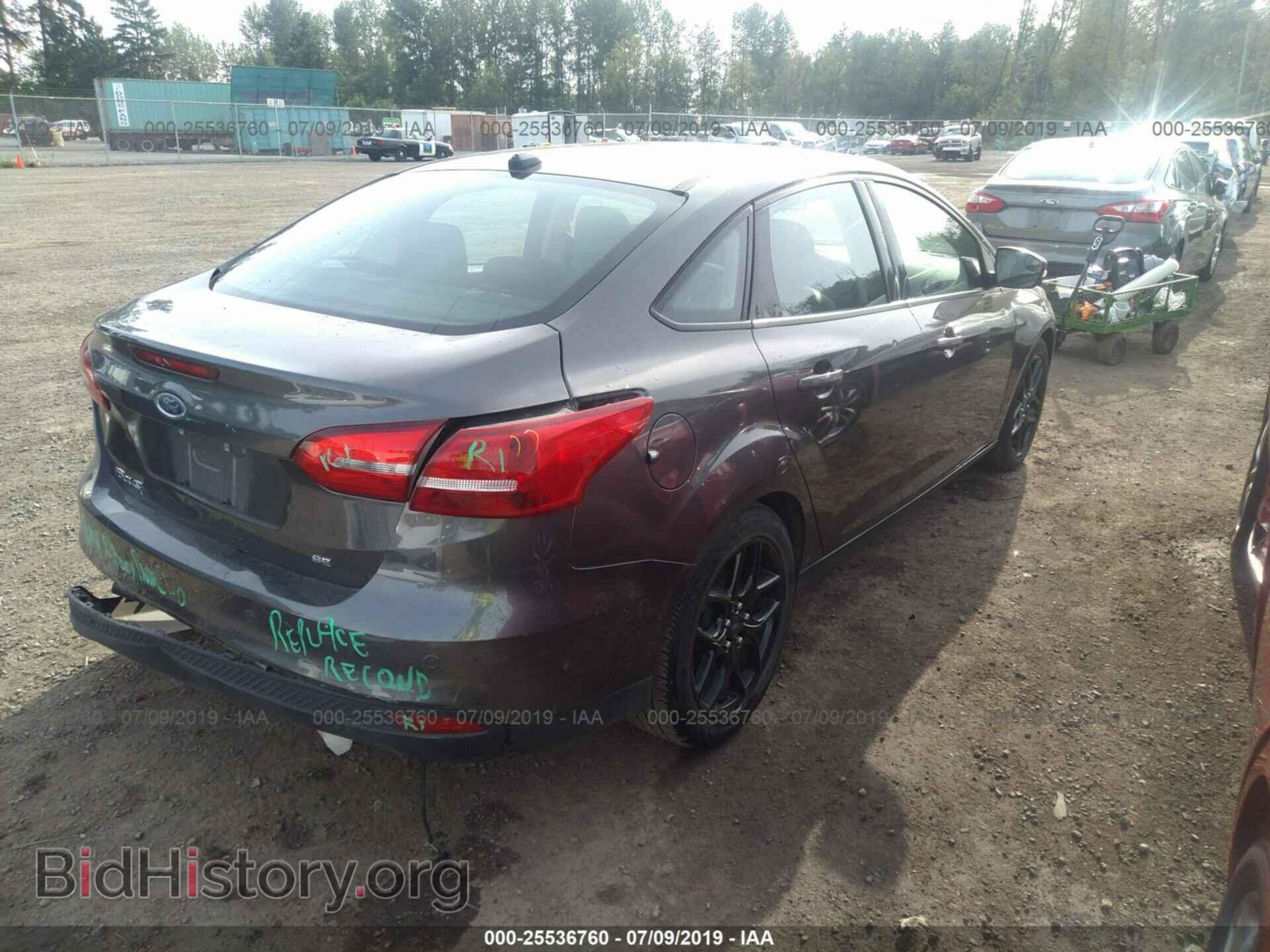 2016 FORD FOCUS - VIN: 1FADP3F28GL203644 - Фото 4
