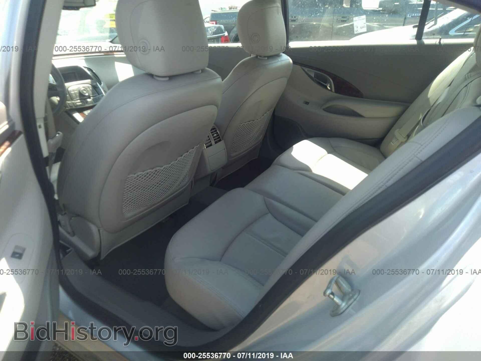 2012 BUICK LACROSSE - VIN: 1G4GC5E38CF206038 - Фото 8