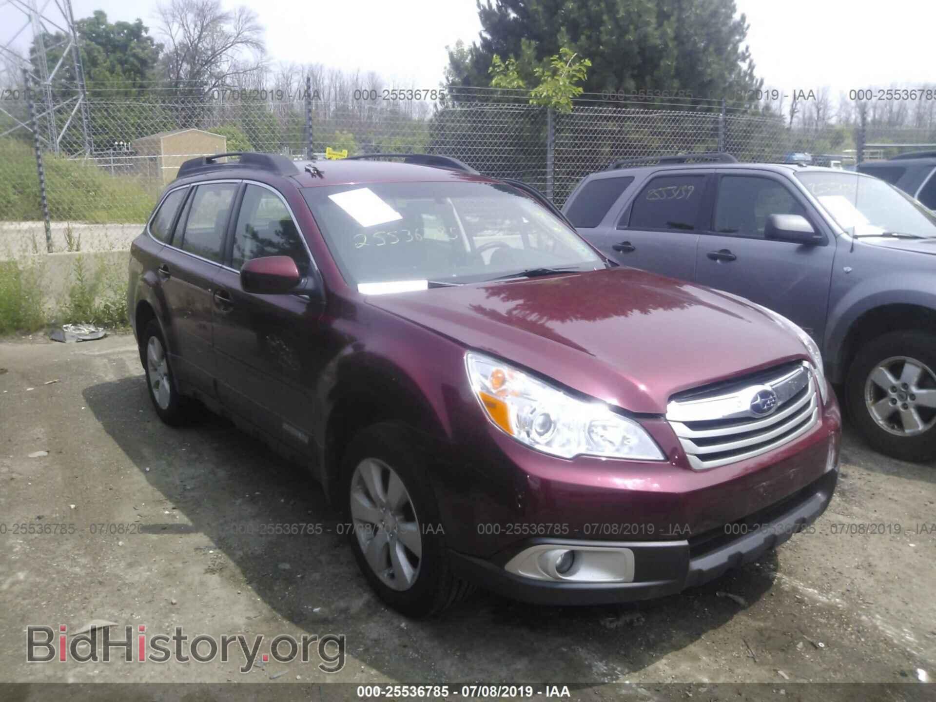 Фотография 4S4BRCAC1C3212560 - SUBARU OUTBACK 2012