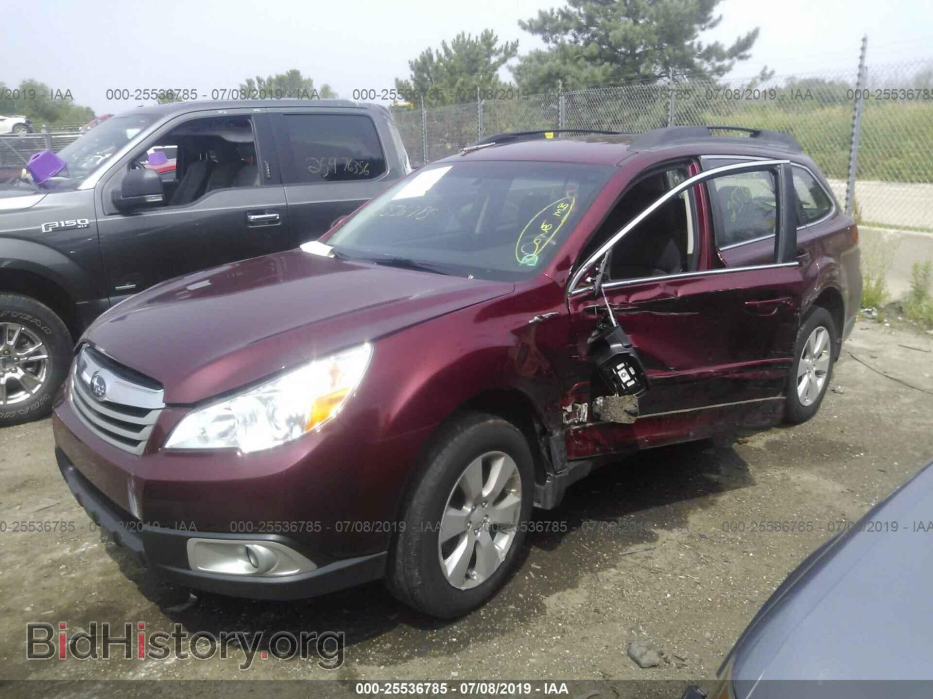 2012 SUBARU OUTBACK - VIN: 4S4BRCAC1C3212560 - Фото 2