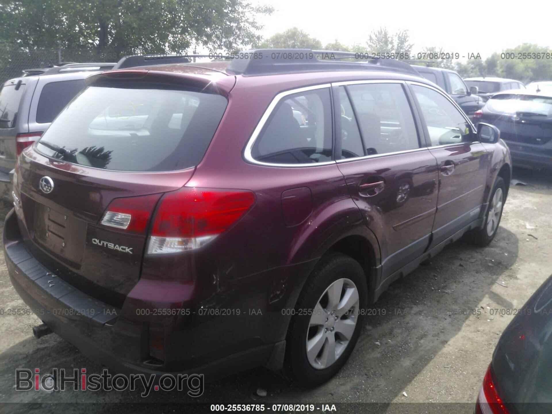 2012 SUBARU OUTBACK - VIN: 4S4BRCAC1C3212560 - Фото 4