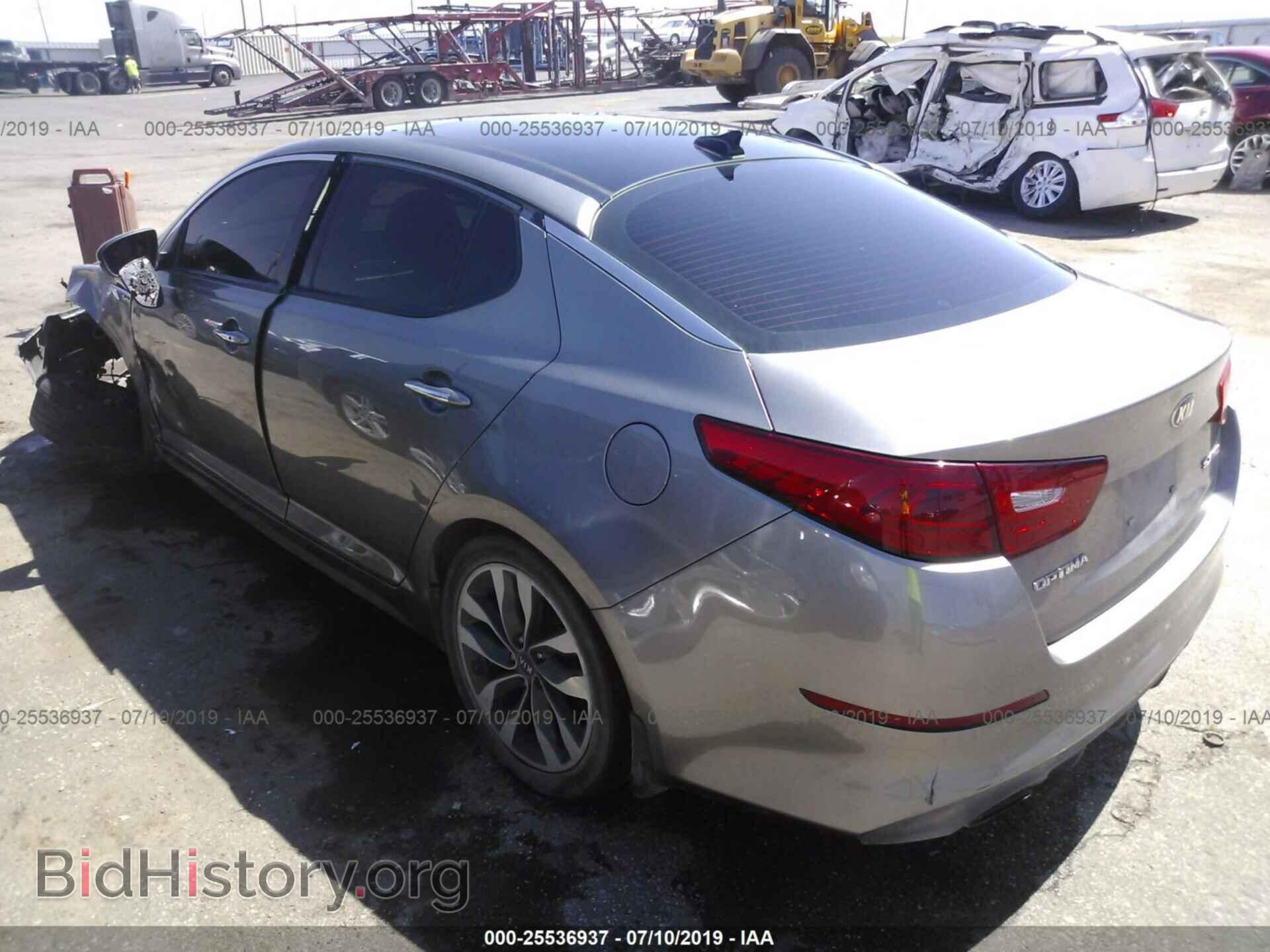 2015 KIA OPTIMA - VIN: 5XXGR4A67FG502736 - Photo 3