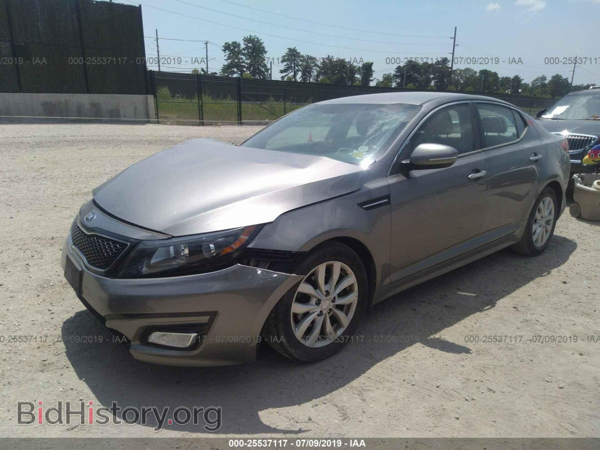 2014 KIA OPTIMA - VIN: 5XXGN4A72EG330277 - Фото 2