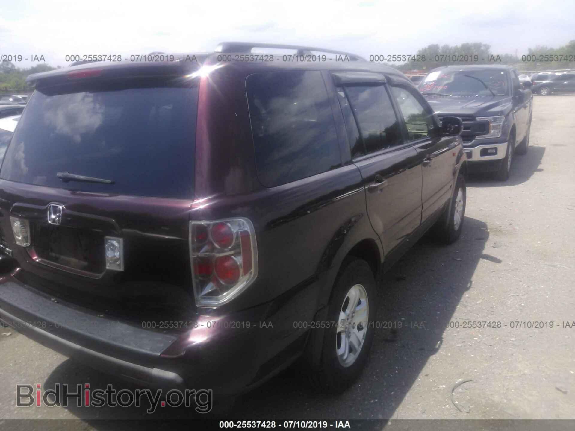 2008 HONDA PILOT - VIN: 5FNYF28228B022730 - Фото 4