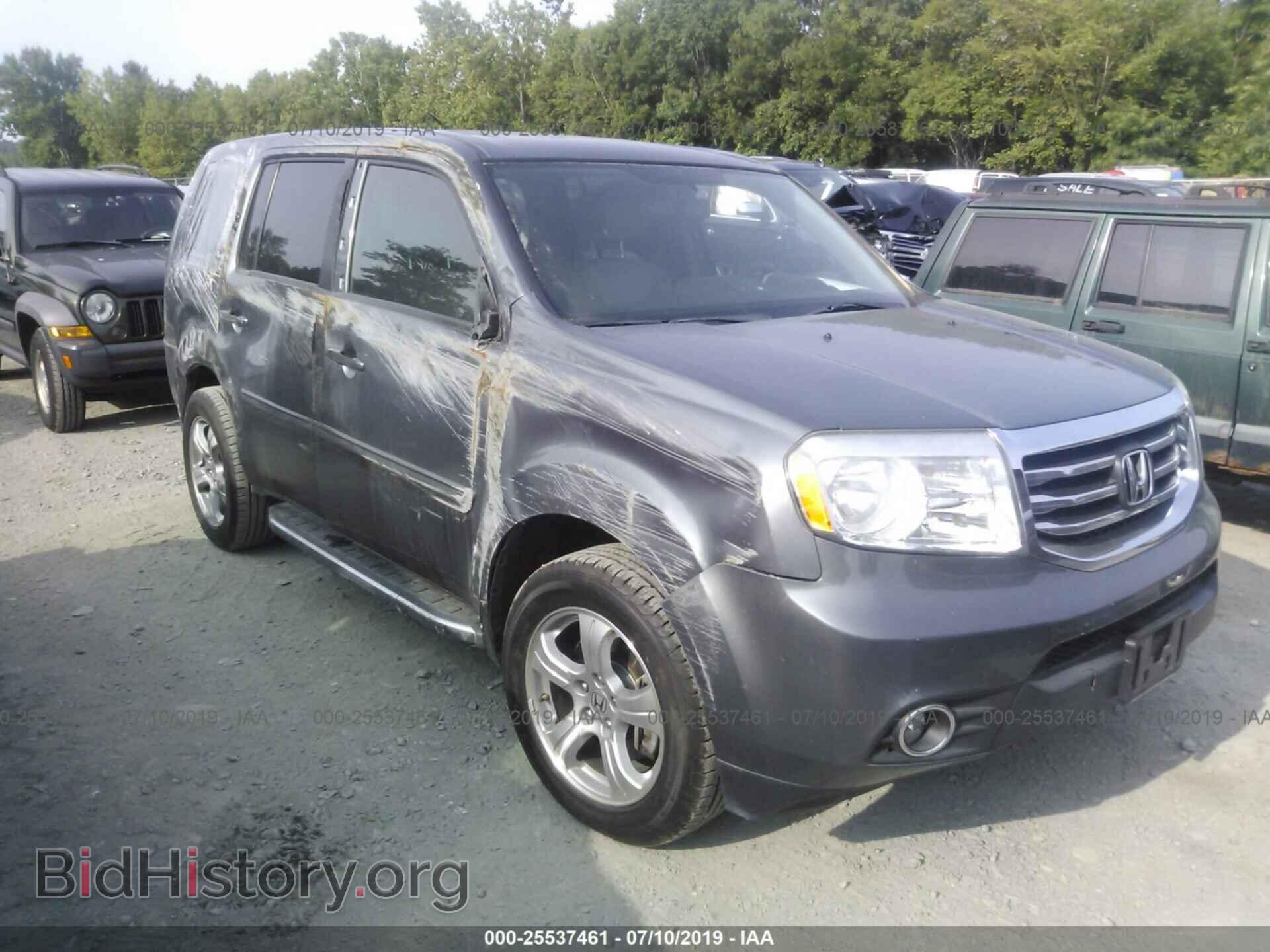Photo 5FNYF4H74DB033911 - HONDA PILOT 2013