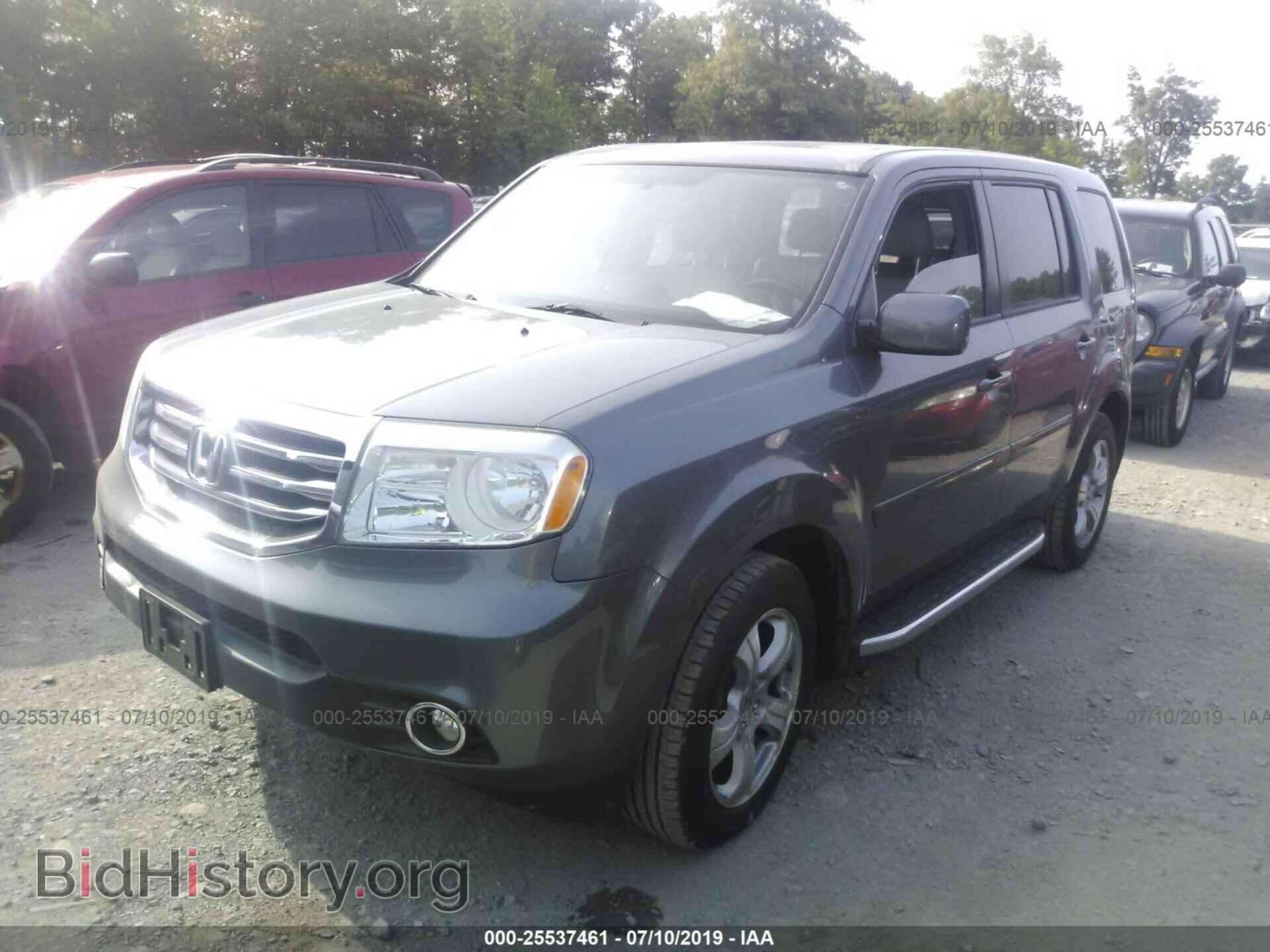 2013 HONDA PILOT - VIN: 5FNYF4H74DB033911 - Фото 2