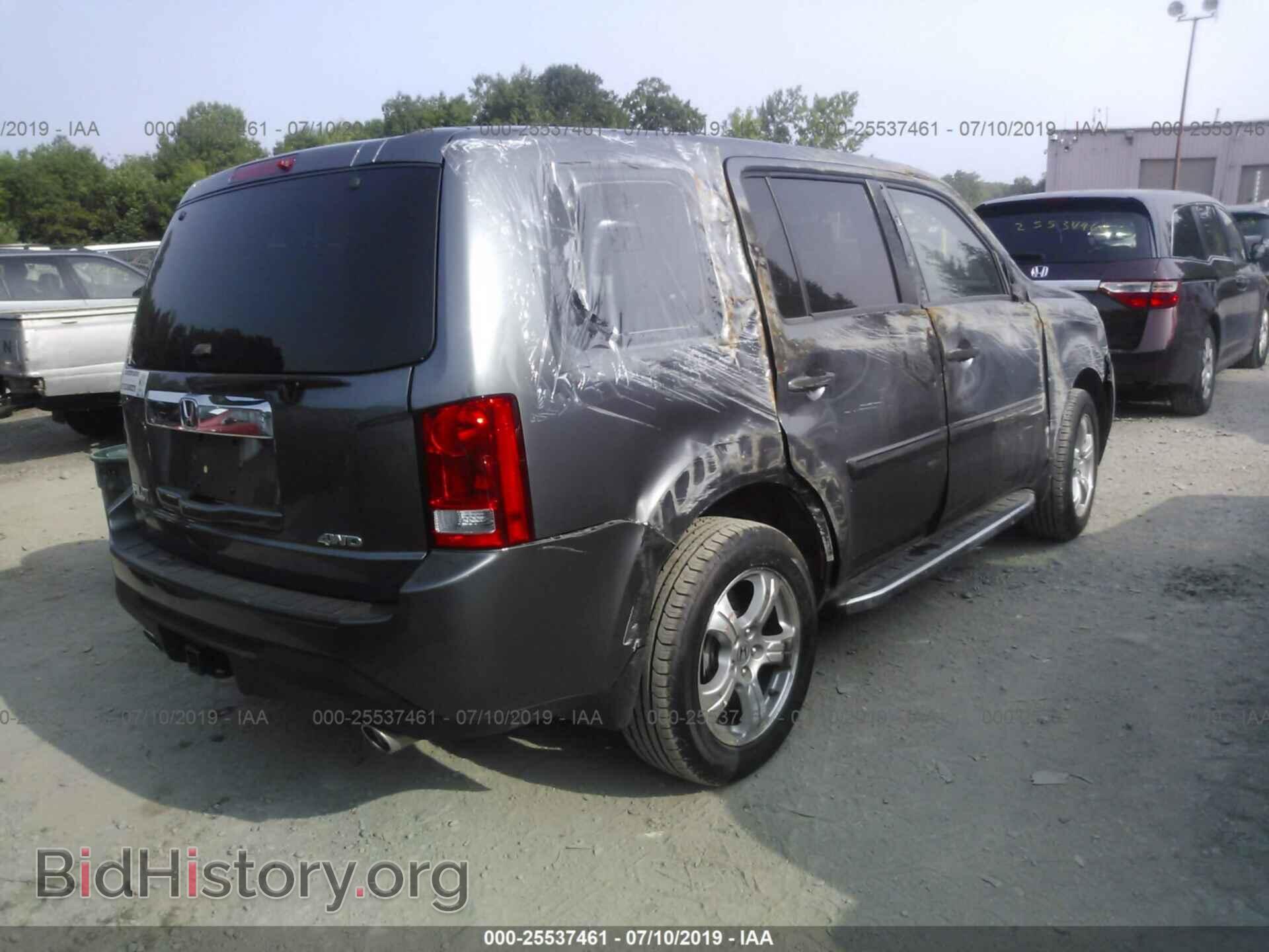 2013 HONDA PILOT - VIN: 5FNYF4H74DB033911 - Фото 4