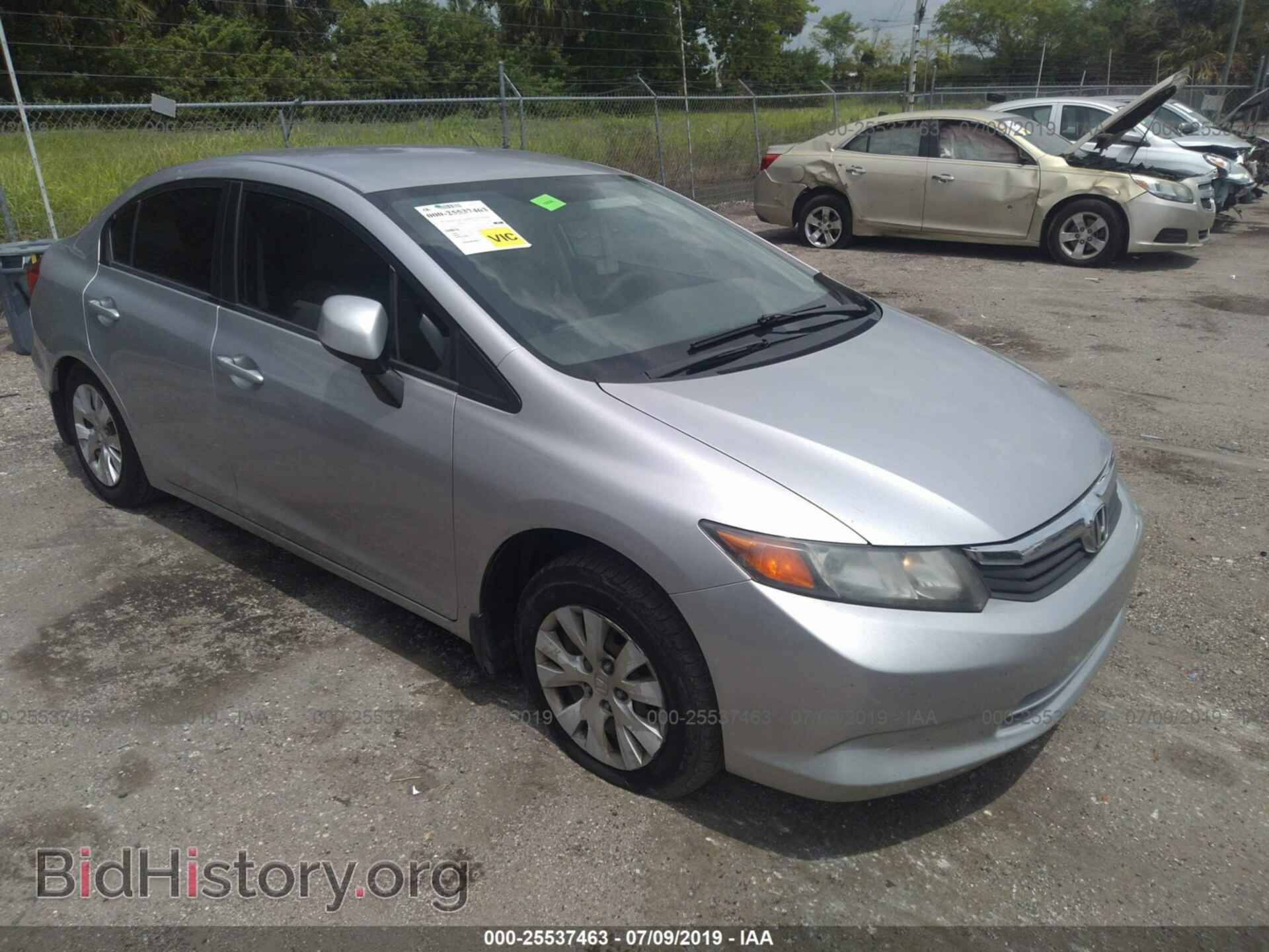 Фотография 19XFB2F59CE105554 - HONDA CIVIC 2012