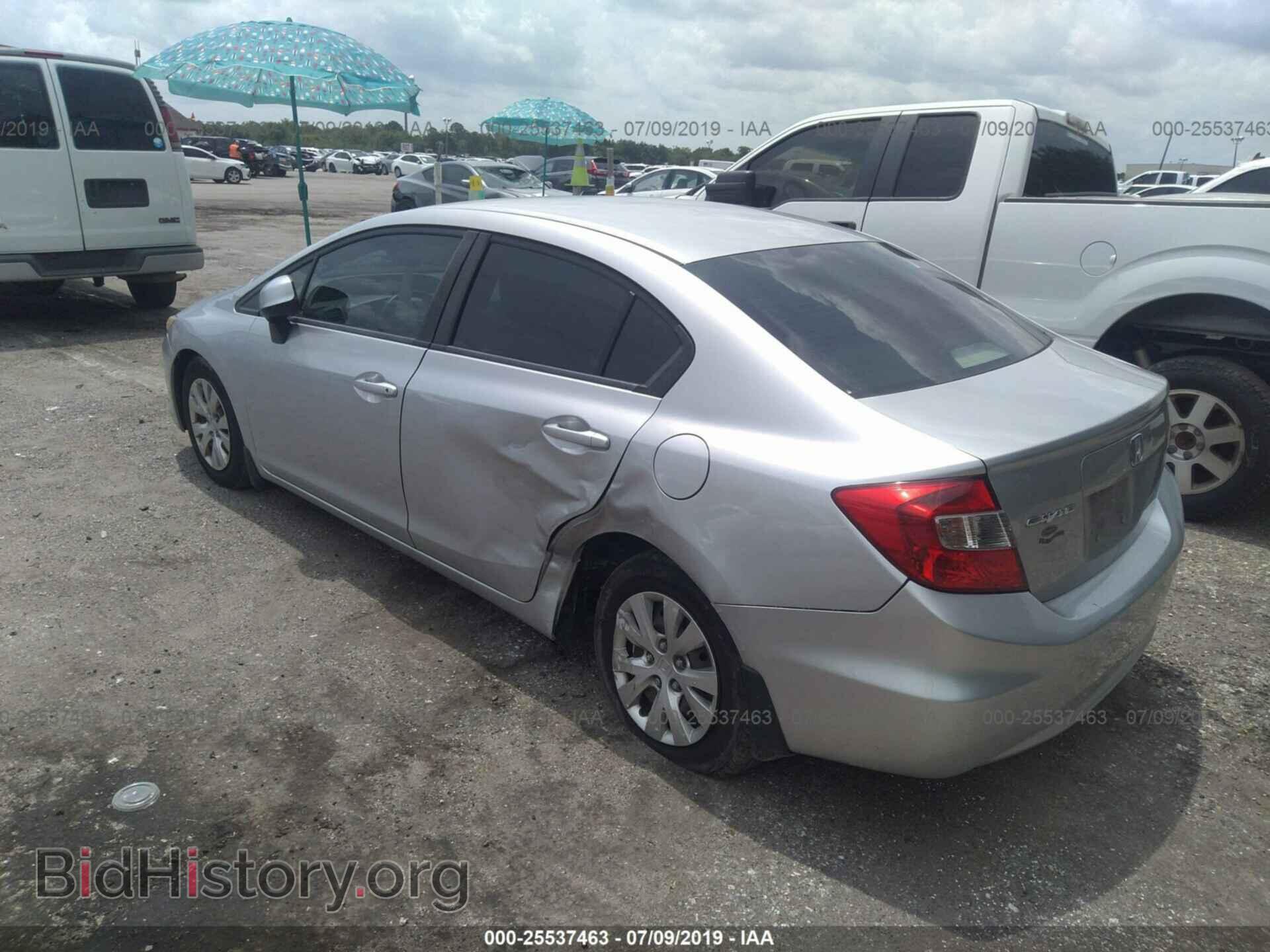 2012 HONDA CIVIC - VIN: 19XFB2F59CE105554 - Фото 3