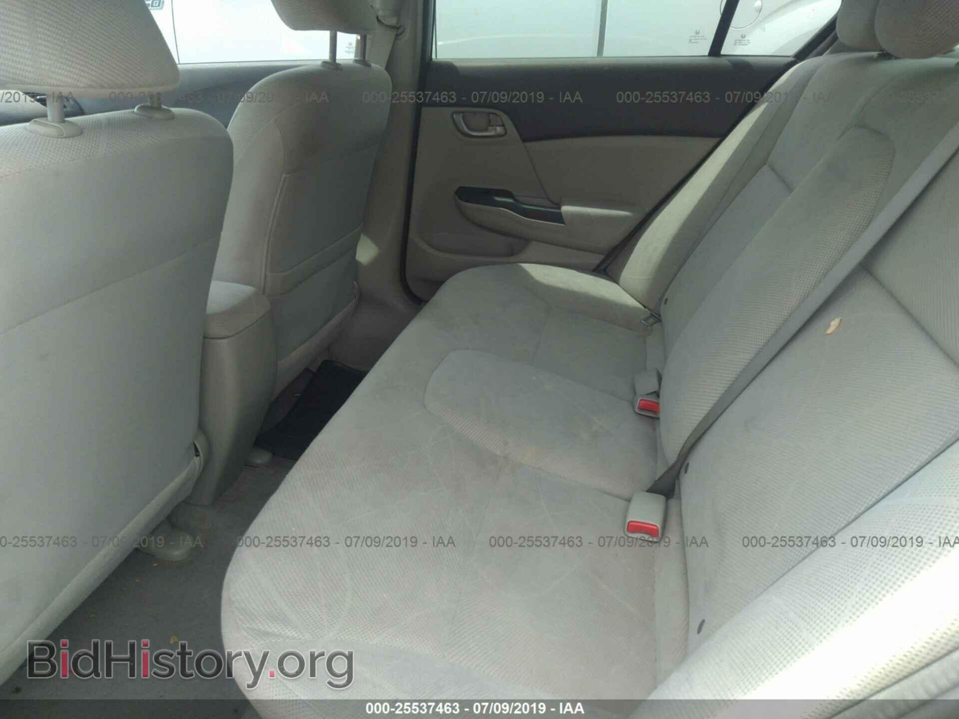 2012 HONDA CIVIC - VIN: 19XFB2F59CE105554 - Фото 8