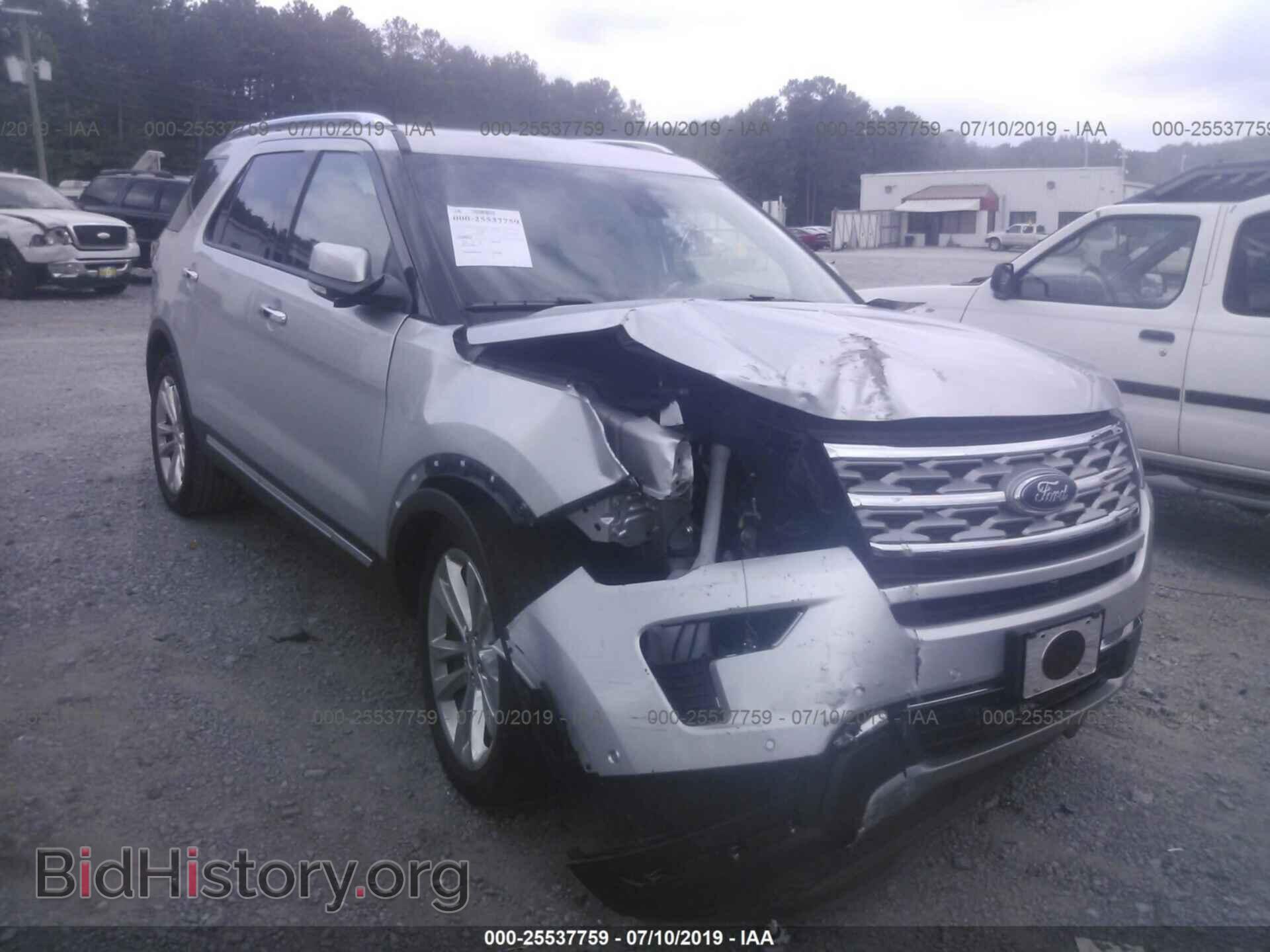 Фотография 1FM5K7F86JGB38751 - FORD EXPLORER 2018