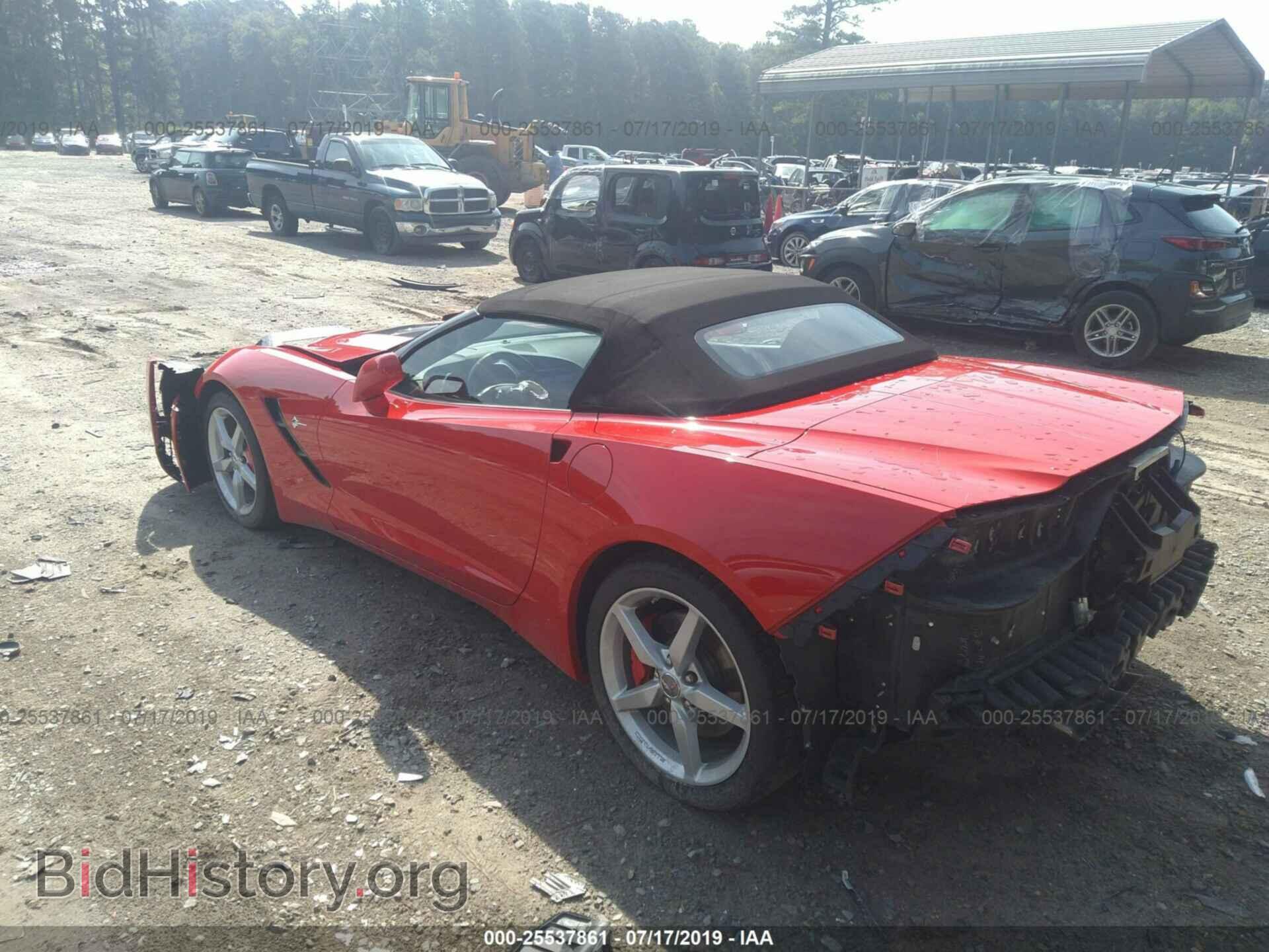 2014 CHEVROLET CORVETTE - VIN: 1G1YA3D78E5121077 - Фото 3
