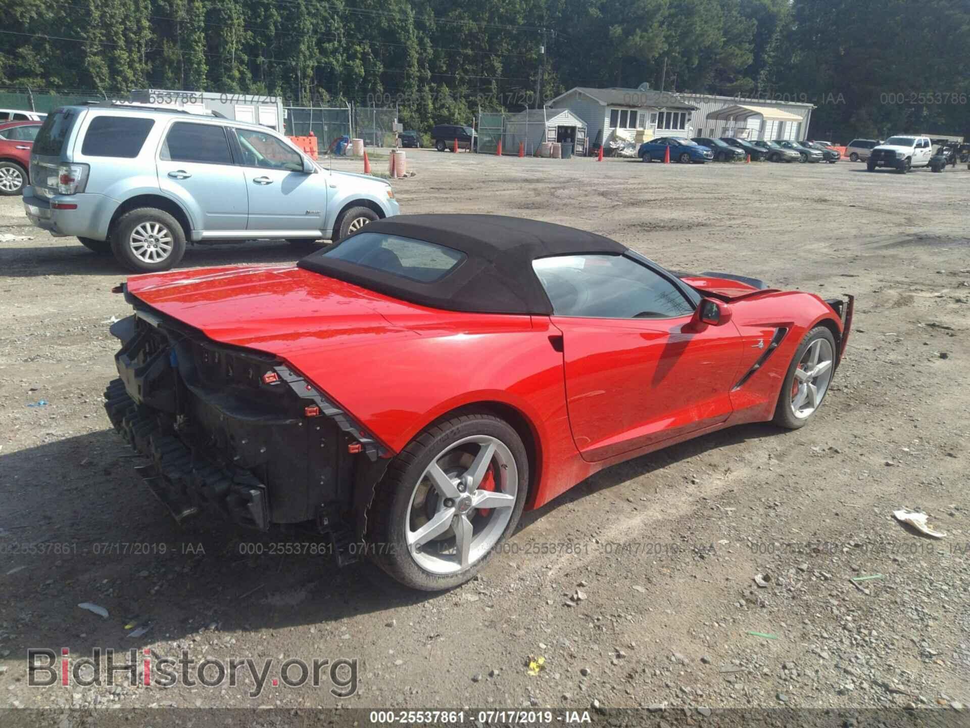 2014 CHEVROLET CORVETTE - VIN: 1G1YA3D78E5121077 - Фото 4