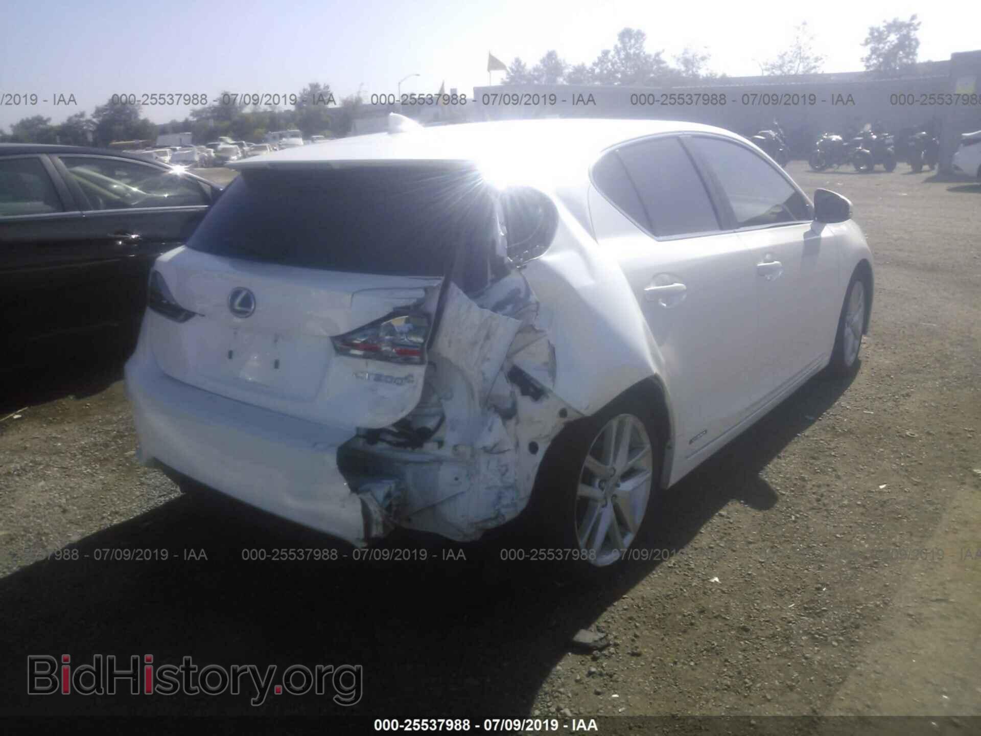 2014 LEXUS CT - VIN: JTHKD5BH4E2200015 - Photo 6