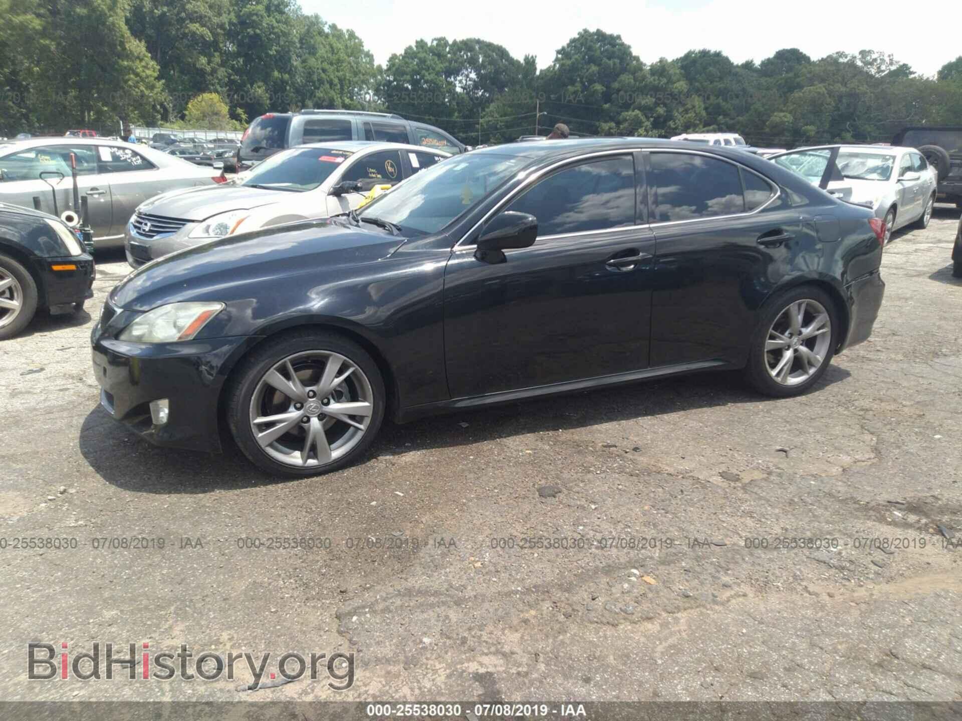 2008 LEXUS IS - VIN: JTHBK262385076669 - Фото 2