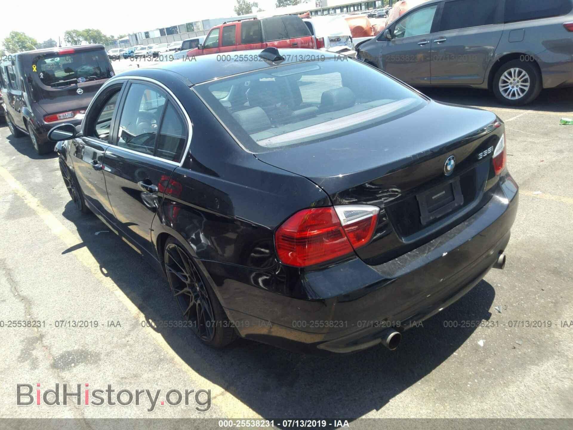 2007 BMW 335 - VIN: WBAVB73547VF53683 - Фото 3