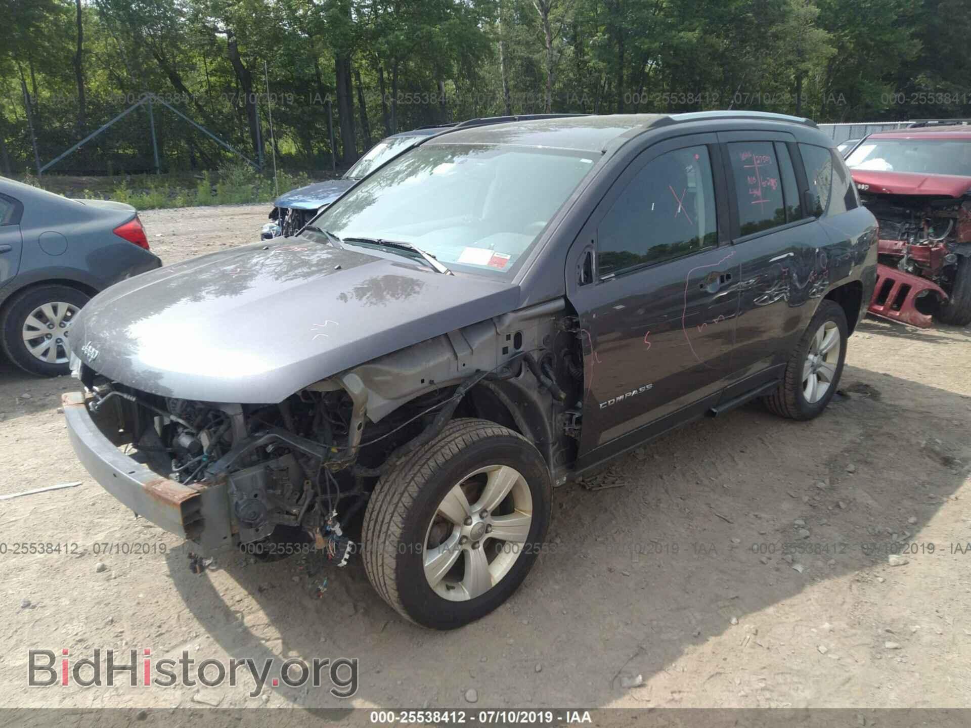 2014 JEEP COMPASS - VIN: 1C4NJDBB9ED753566 - Photo 2