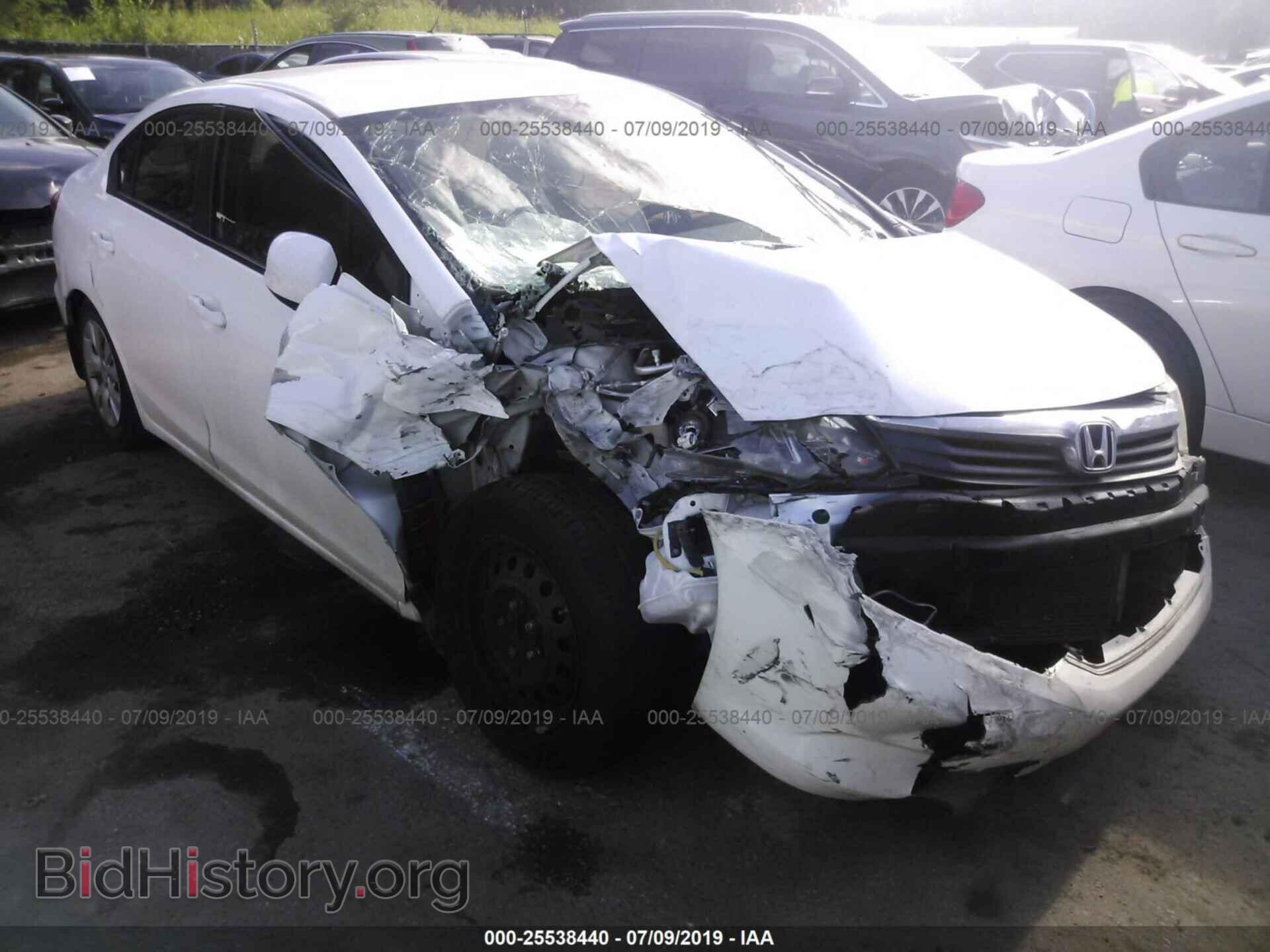 Фотография 19XFB2F55CE020453 - HONDA CIVIC 2012