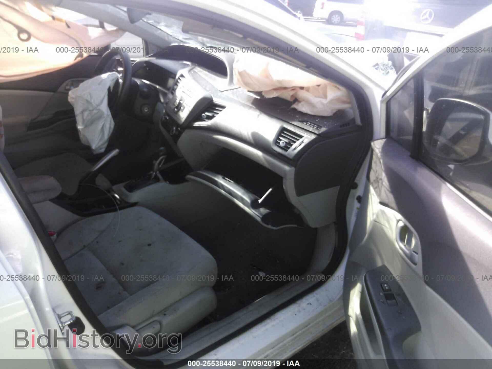 2012 HONDA CIVIC - VIN: 19XFB2F55CE020453 - Фото 5