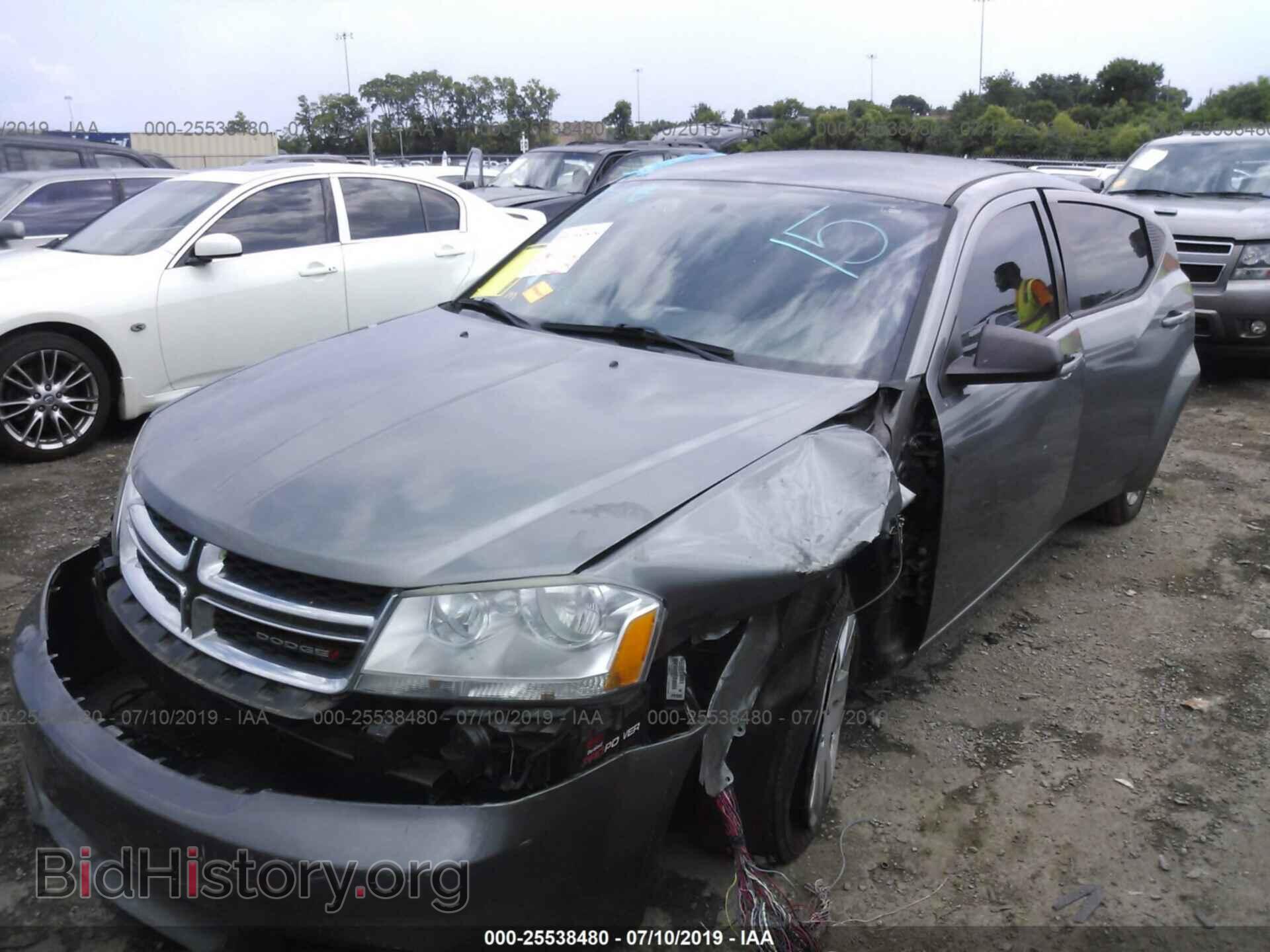 2012 DODGE AVENGER - VIN: 1C3CDZAB3CN290090 - Фото 2