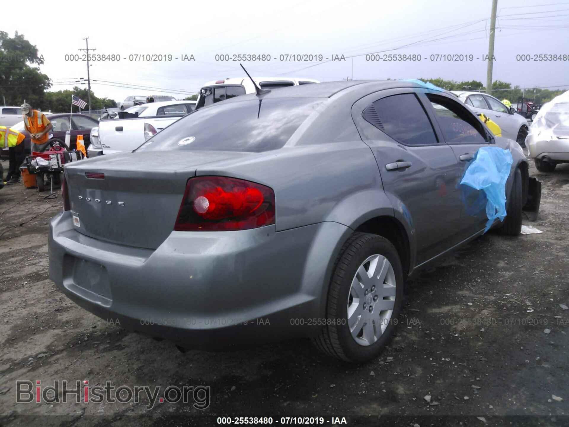 2012 DODGE AVENGER - VIN: 1C3CDZAB3CN290090 - Фото 4