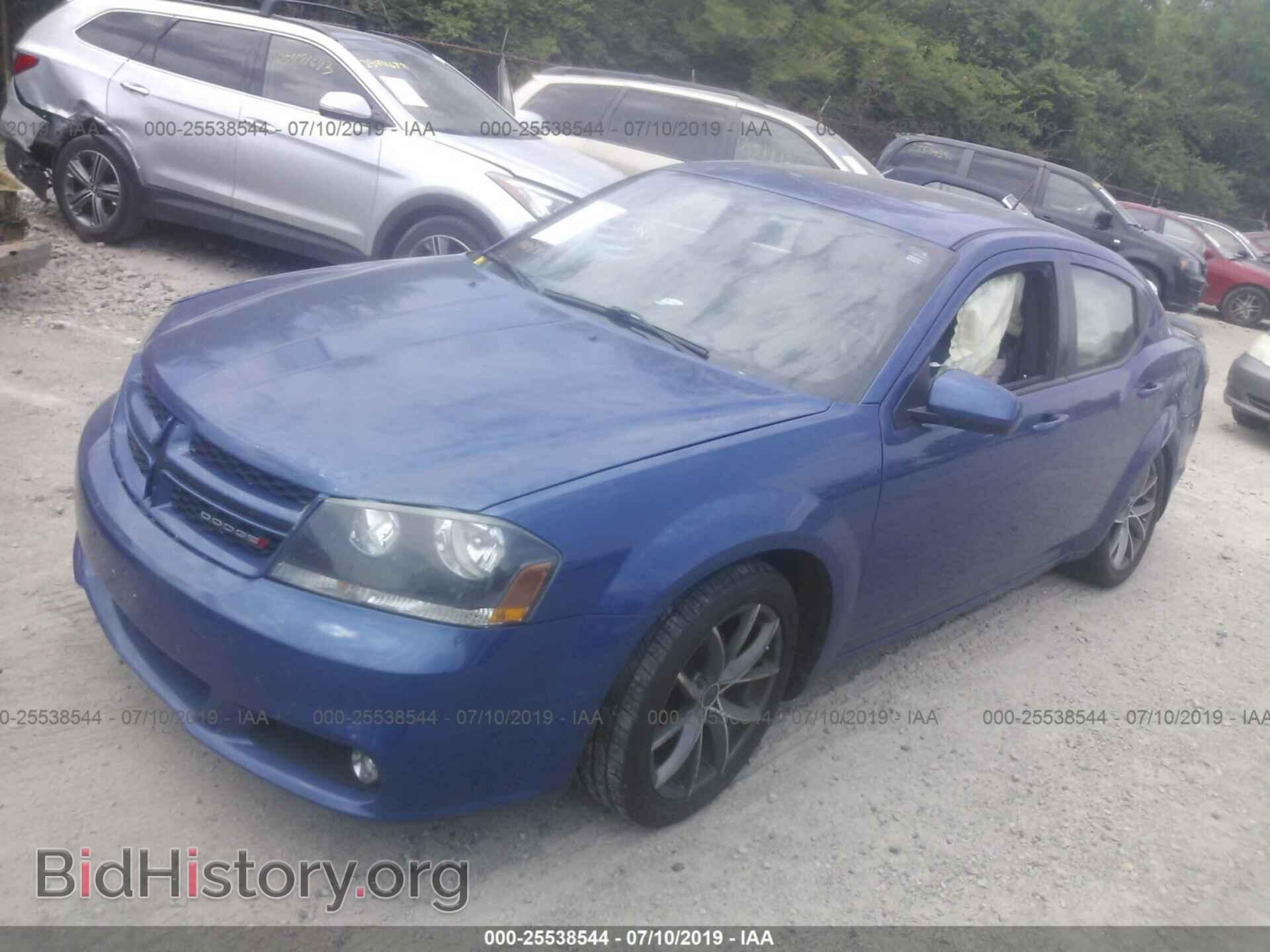 2014 DODGE AVENGER - VIN: 1C3CDZCG6EN219218 - Фото 2
