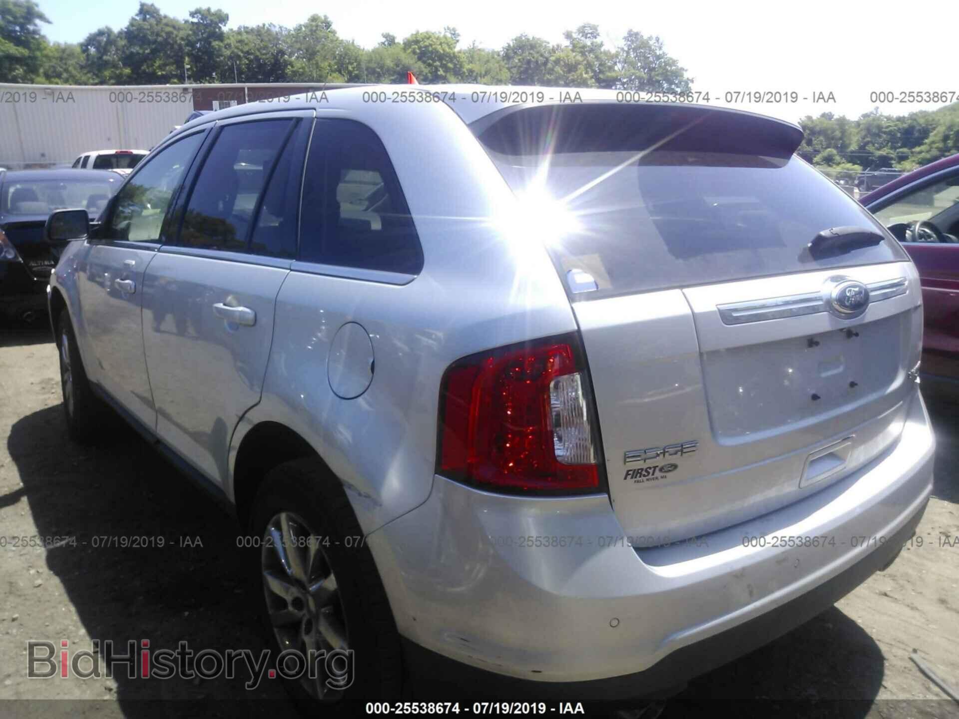 2014 FORD EDGE - VIN: 2FMDK4KC2EBA34596 - Фото 3