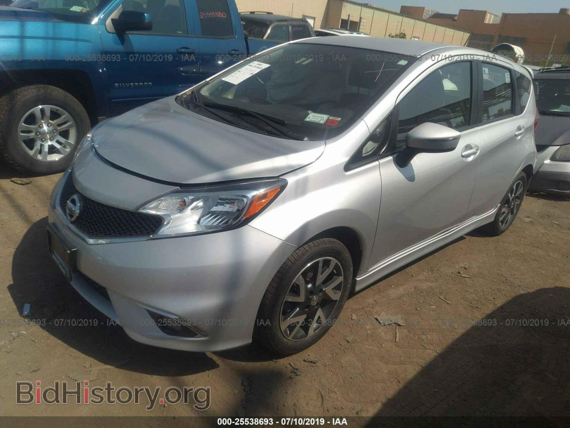 2016 NISSAN VERSA NOTE - VIN: 3N1CE2CP0GL377382 - Фото 2
