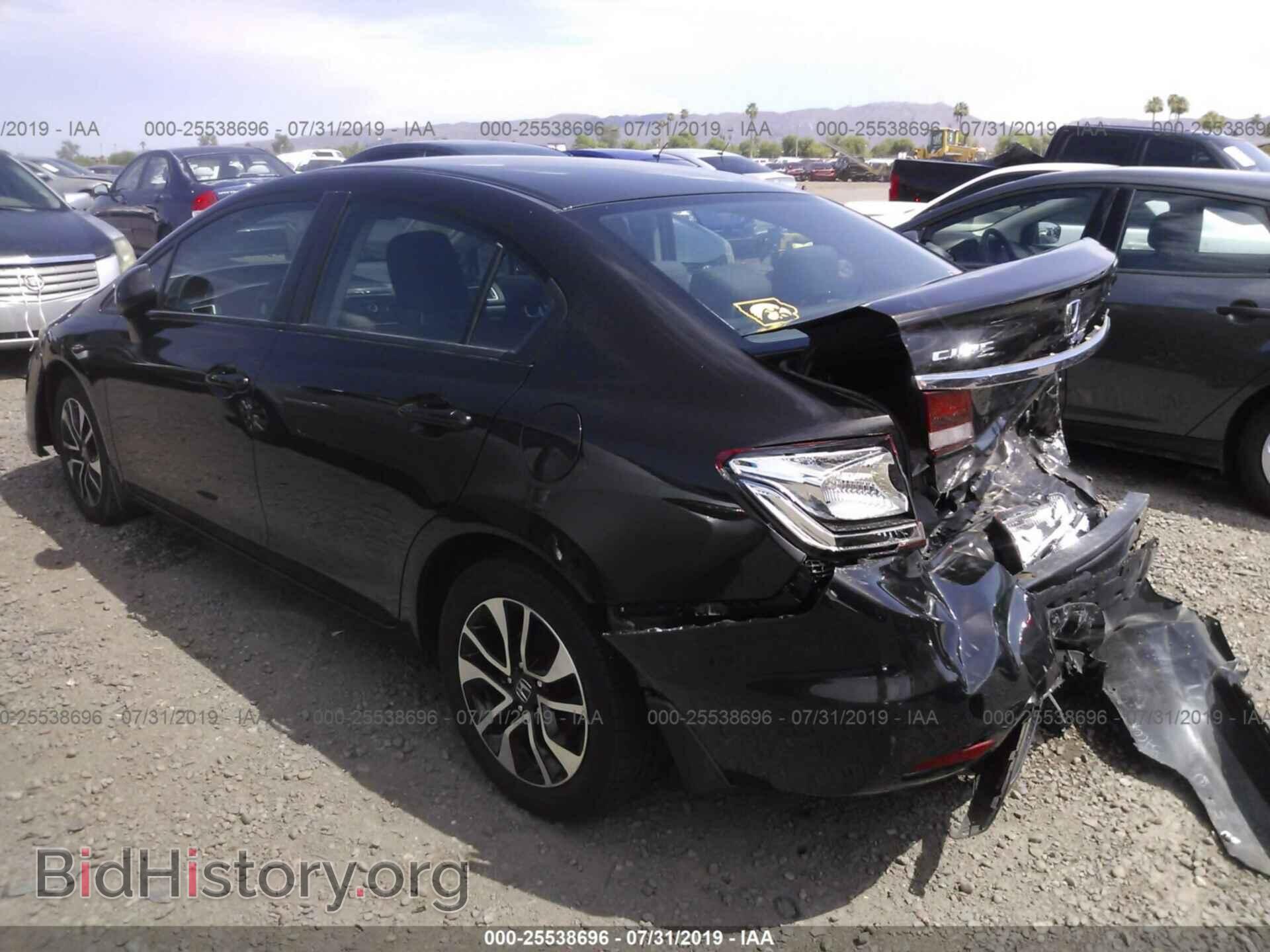 2013 HONDA CIVIC - VIN: 19XFB2F88DE056598 - Фото 3