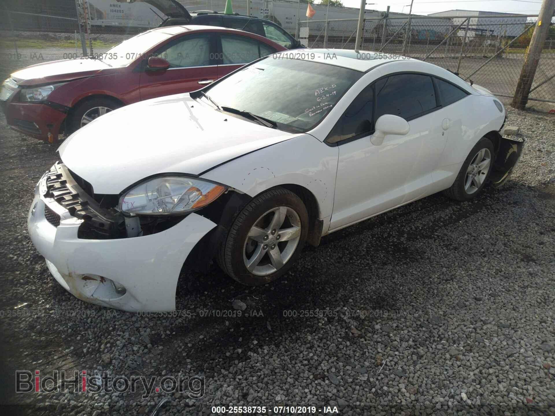 2008 MITSUBISHI ECLIPSE - VIN: 4A3AK24F58E034326 - Фото 2