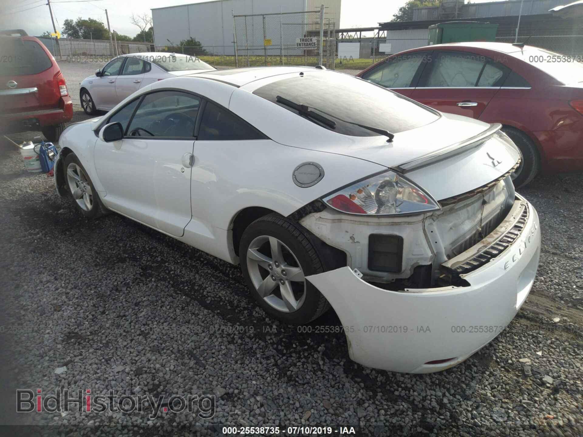 2008 MITSUBISHI ECLIPSE - VIN: 4A3AK24F58E034326 - Фото 3