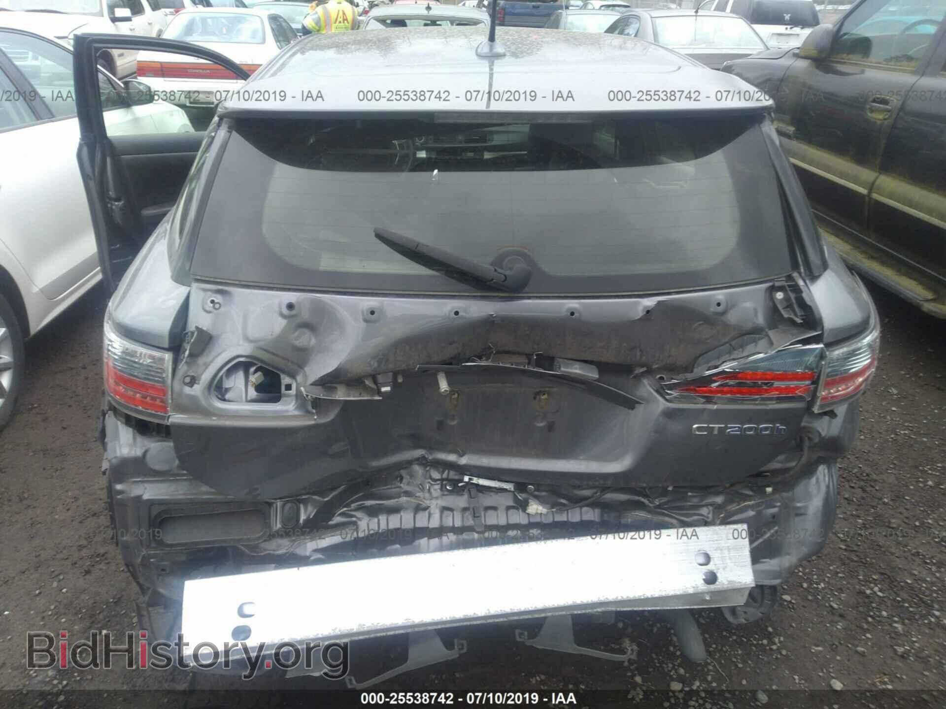 2012 LEXUS CT - VIN: JTHKD5BH1C2079005 - Photo 6