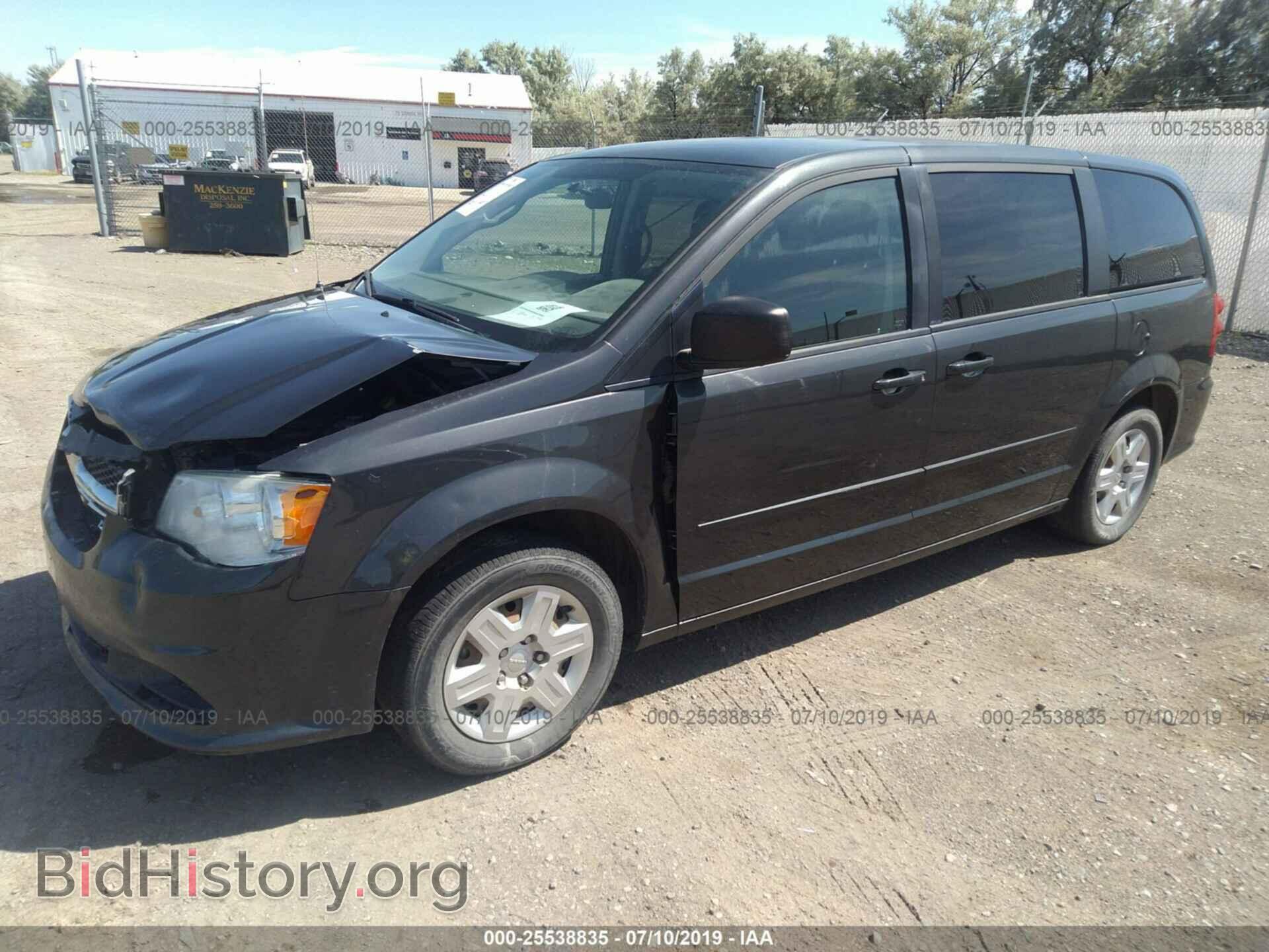 2011 DODGE GRAND CARAVAN - VIN: 2D4RN4DG0BR706677 - Фото 2