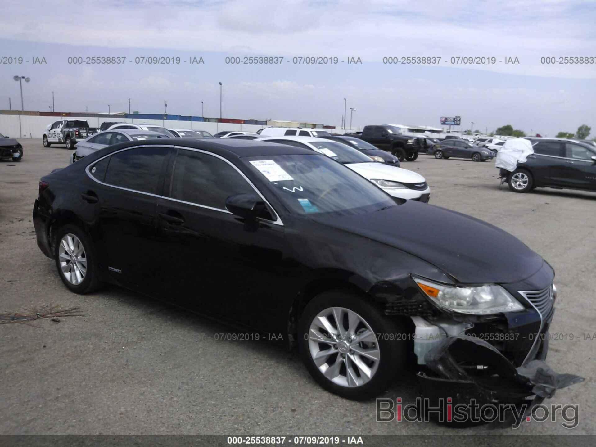 Photo JTHBW1GG4D2015500 - LEXUS ES 2013