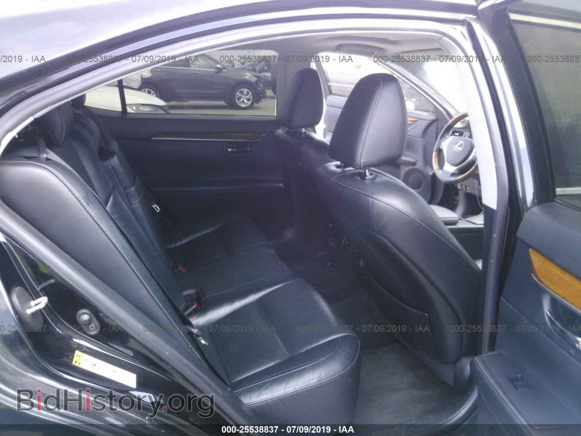 2013 LEXUS ES - VIN: JTHBW1GG4D2015500 - Photo 8