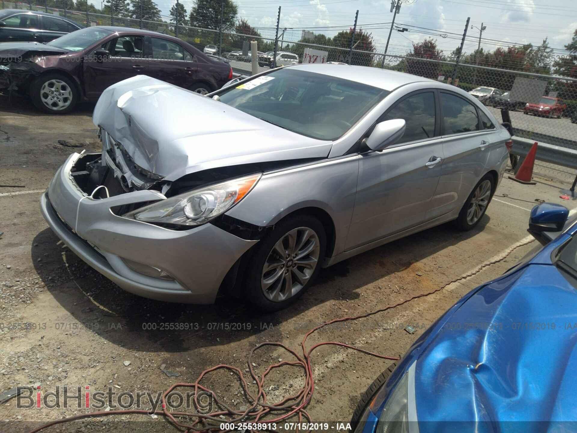 2012 HYUNDAI SONATA - VIN: 5NPEC4AC6CH338278 - Фото 2