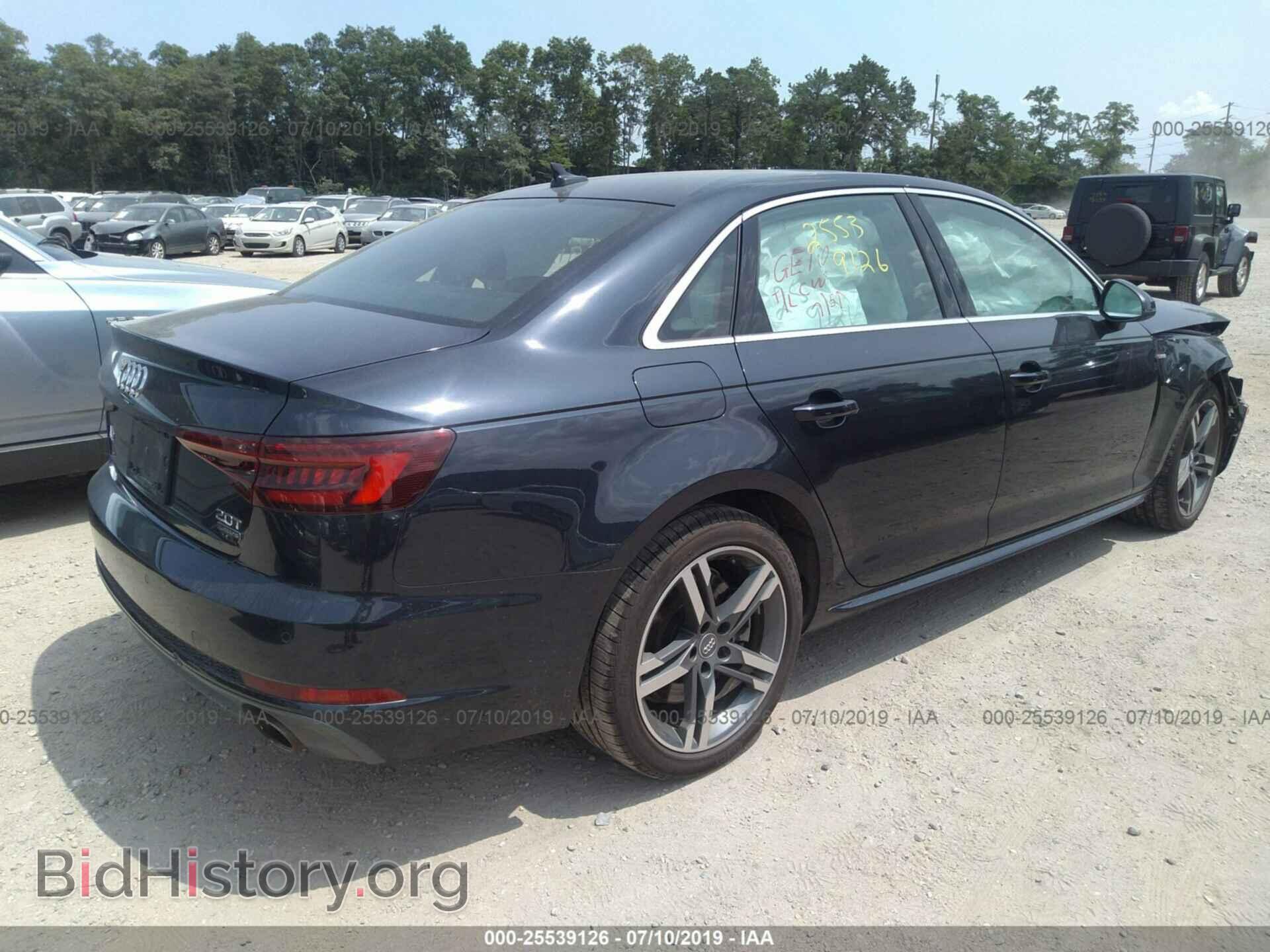 2018 AUDI A4 - VIN: WAUENAF46JA136939 - Photo 4